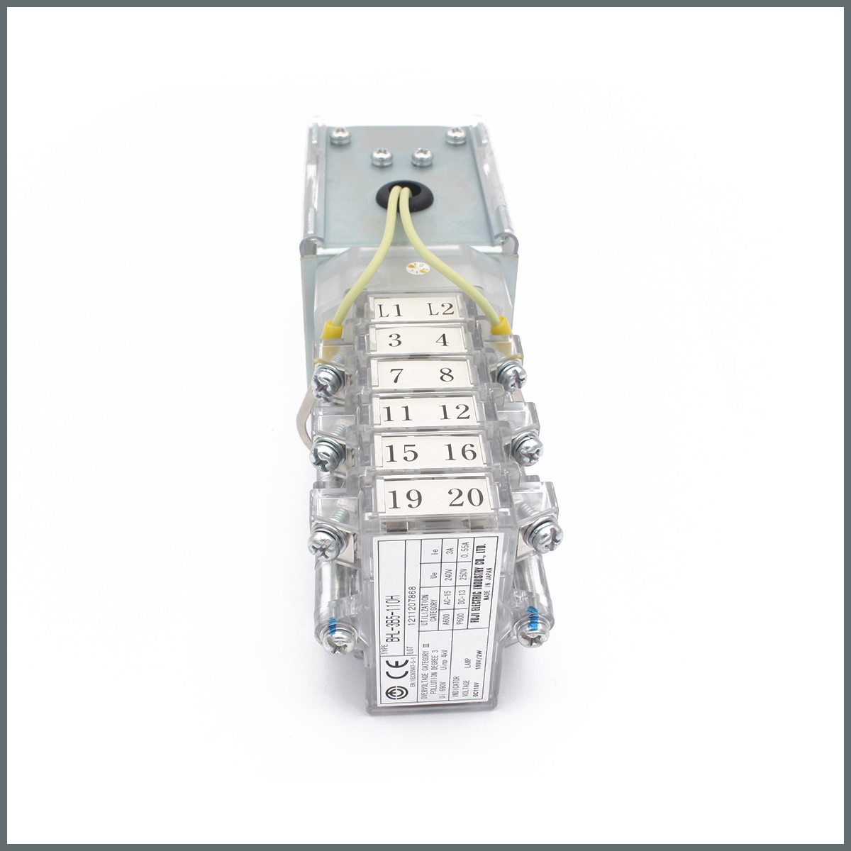 Kesici Anahtarı (Kare) BHL-3B5-SP-110H-W-Y-B