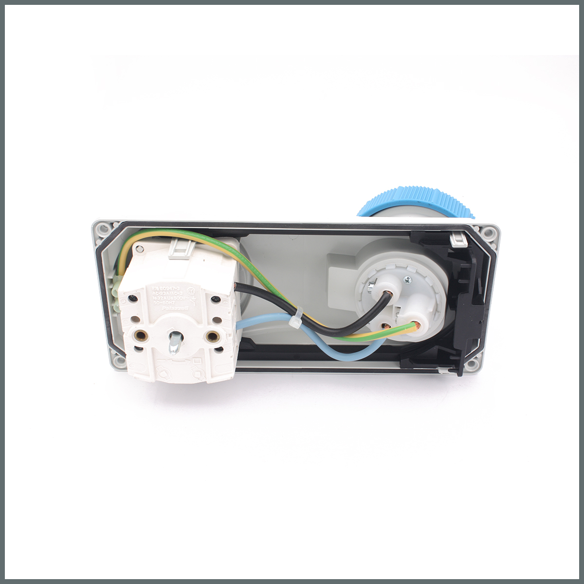 Kilitli Prizler (Dikey)Palazzoli TopTER Serisi Anahtarlı Priz 32A (IP66/67) 230V (Dikey) 2P+T h:6