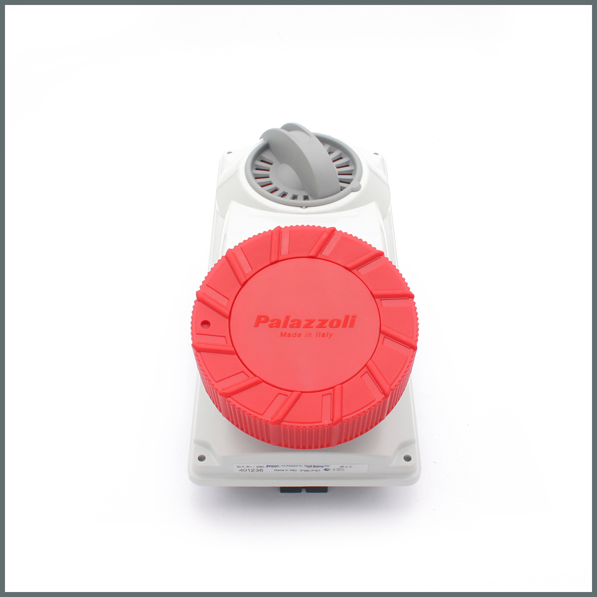 Kilitli Prizler (Dikey)Palazzoli TopTER Serisi Anahtarlı Priz 32A (IP66/67) 400V (Dikey) 3P+T h:6