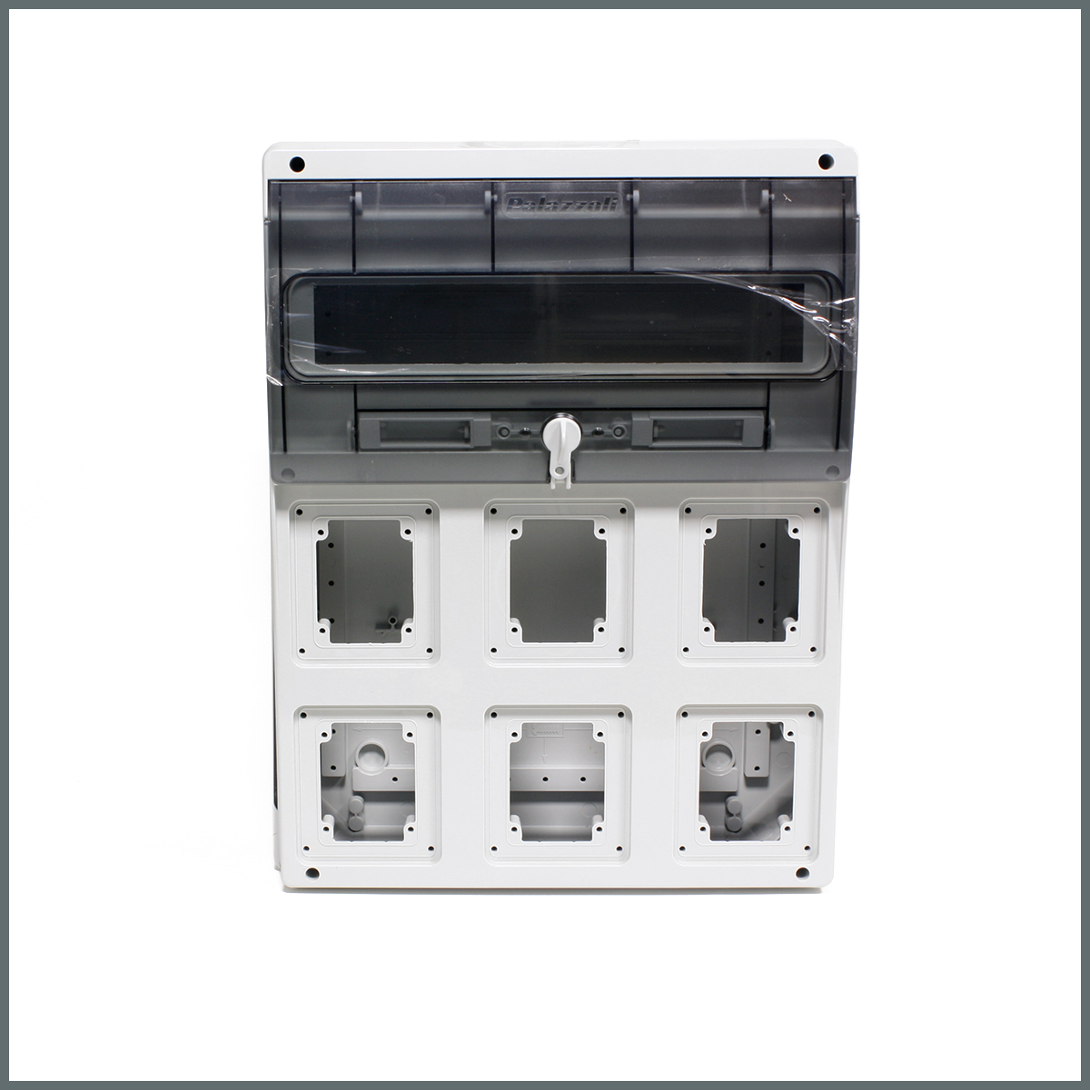 Kombinasyon PanolarıPalazzoli TopTER Dağıtım Panosu (IP66) 16 Modül 6 Priz için / Şeffaf Pencereli