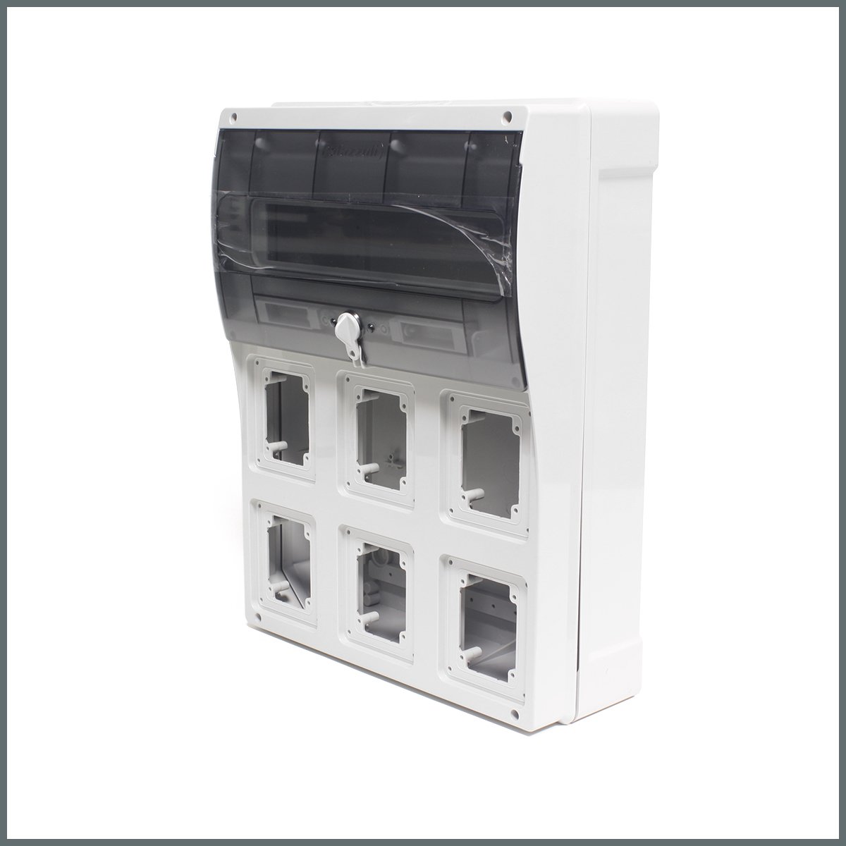 Kombinasyon PanolarıPalazzoli TopTER Dağıtım Panosu (IP66) 16 Modül 6 Priz için / Şeffaf Pencereli