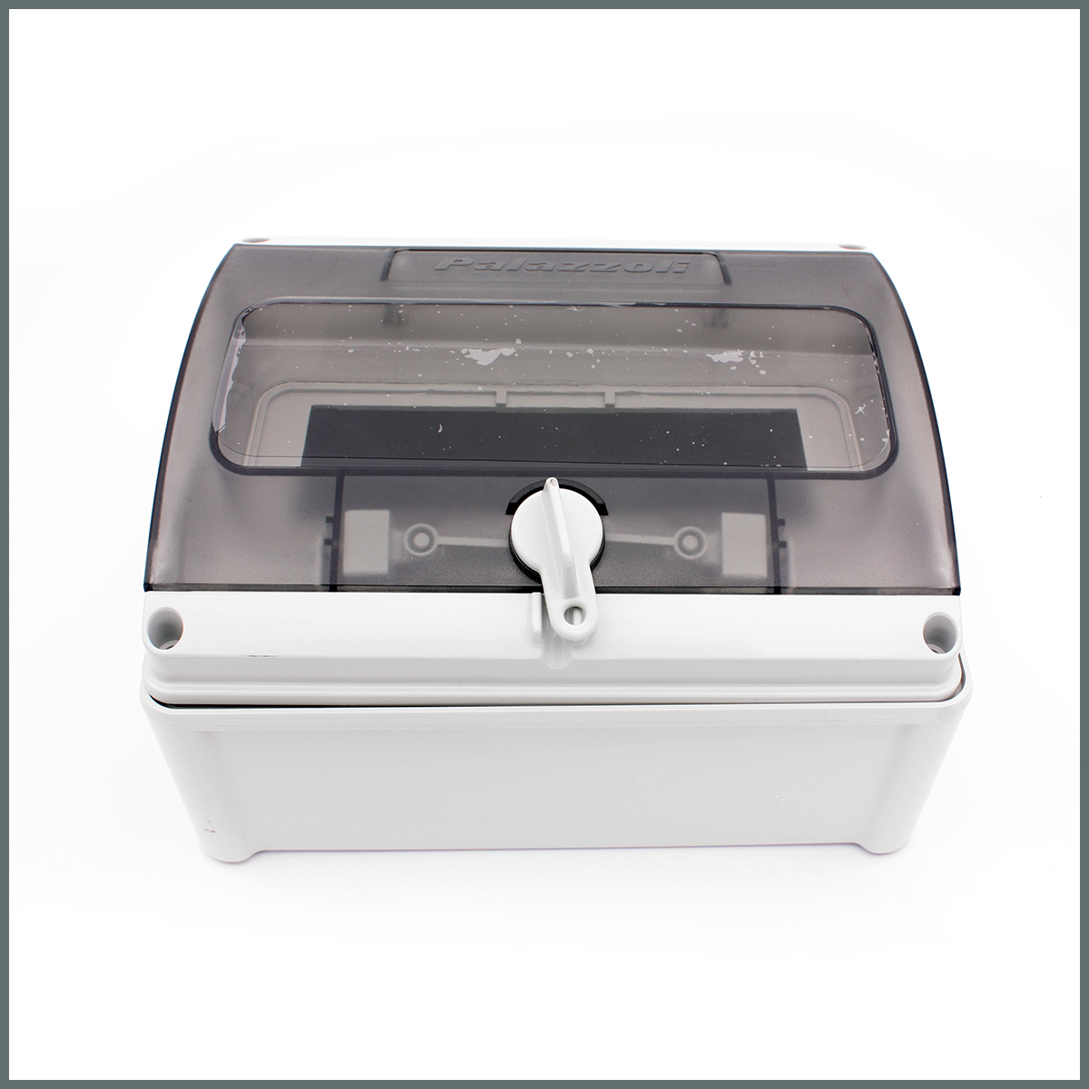 Konum GöstergeleriPalazzoli Prima Serisi Sigorta Kutusu (IP55) 9 Modül Şeffaf Pencereli