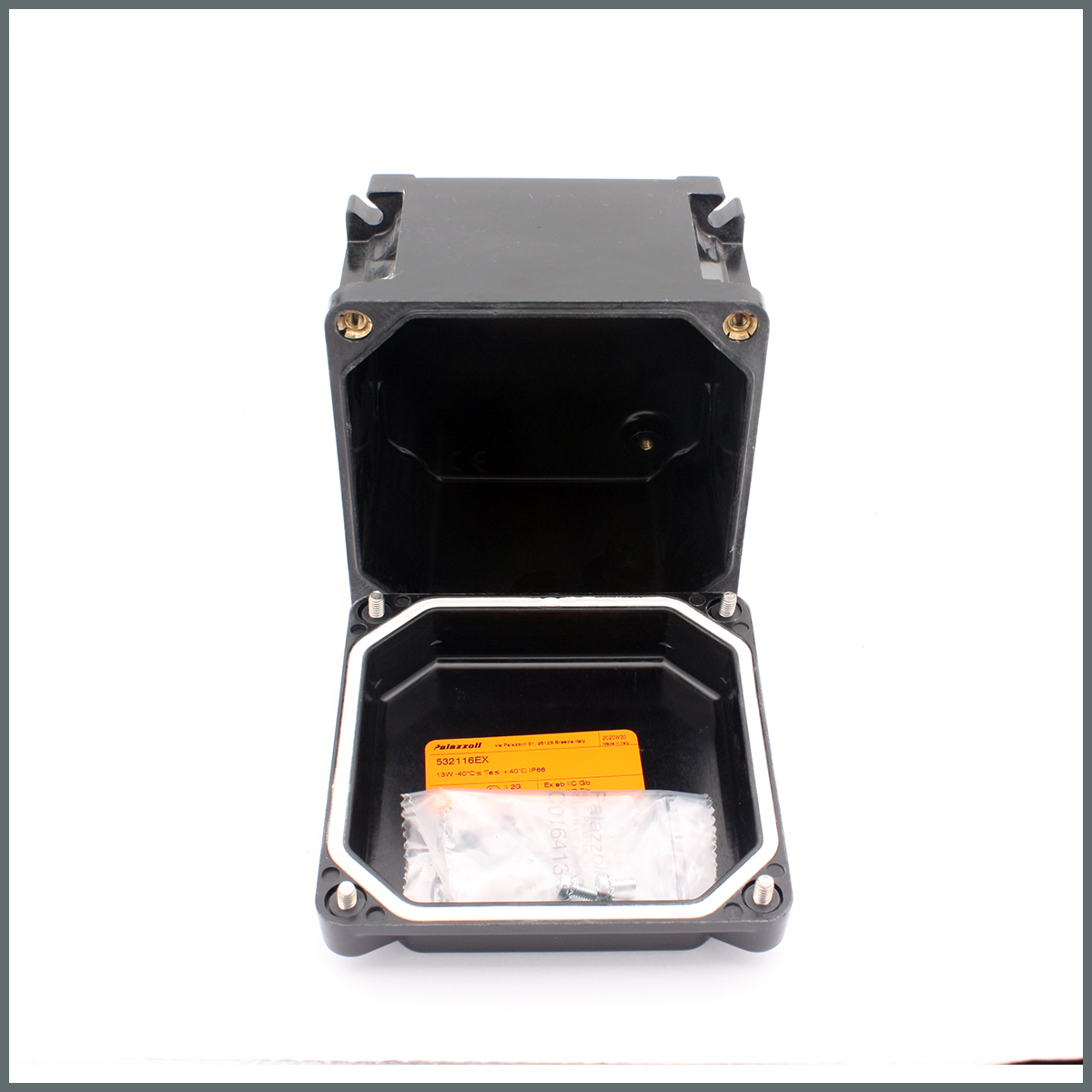 Konum GöstergeleriPalazzoli TAIS-EX Serisi BUAT (IP66) GRP 125x125x100 mm. Alçak Kapak