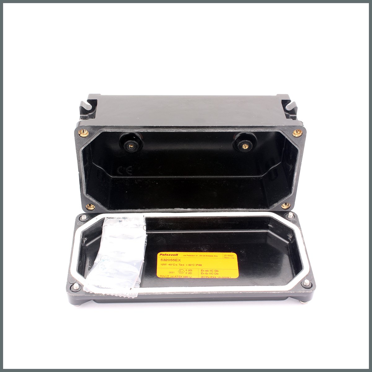 Konum GöstergeleriPalazzoli TAIS-EX Serisi BUAT (IP66) GRP 185x92x68 mm. Alçak Kapak