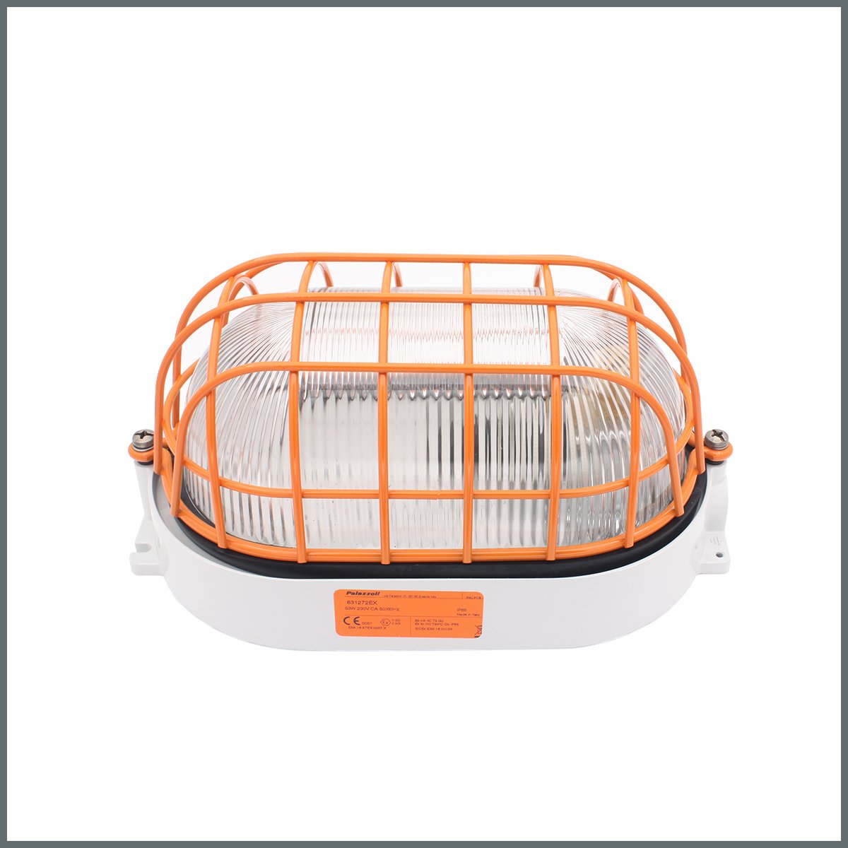 Konum GöstergeleriRINO-EX Serisi Oval Armatür 53W IP65 230V 295x170 mm.