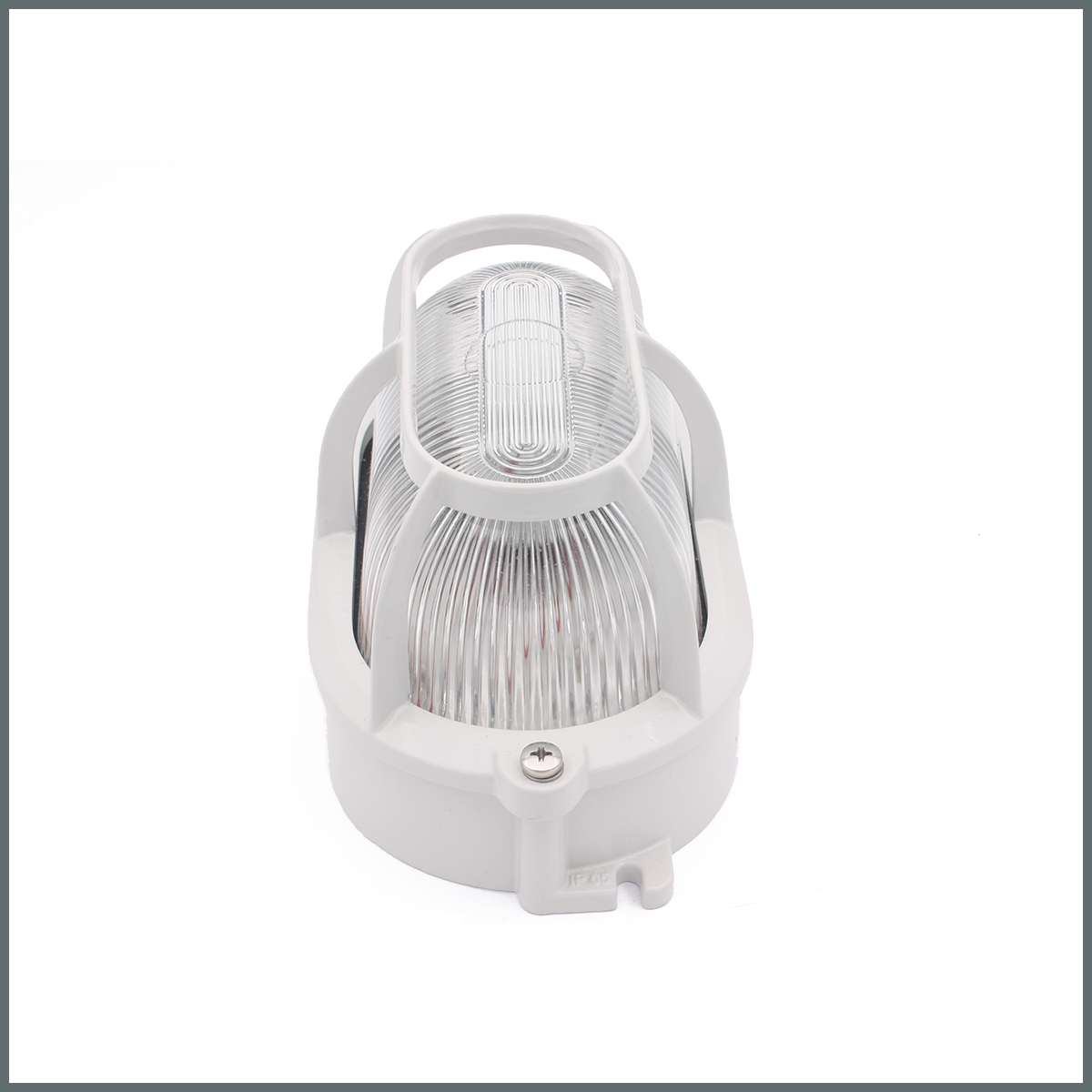 Konum GöstergeleriRINO Serisi 60W Oval Arm. IP65 Al. Kafesli Al. Gövde / Cam Dif. / 199x112mm / 1 Giriş