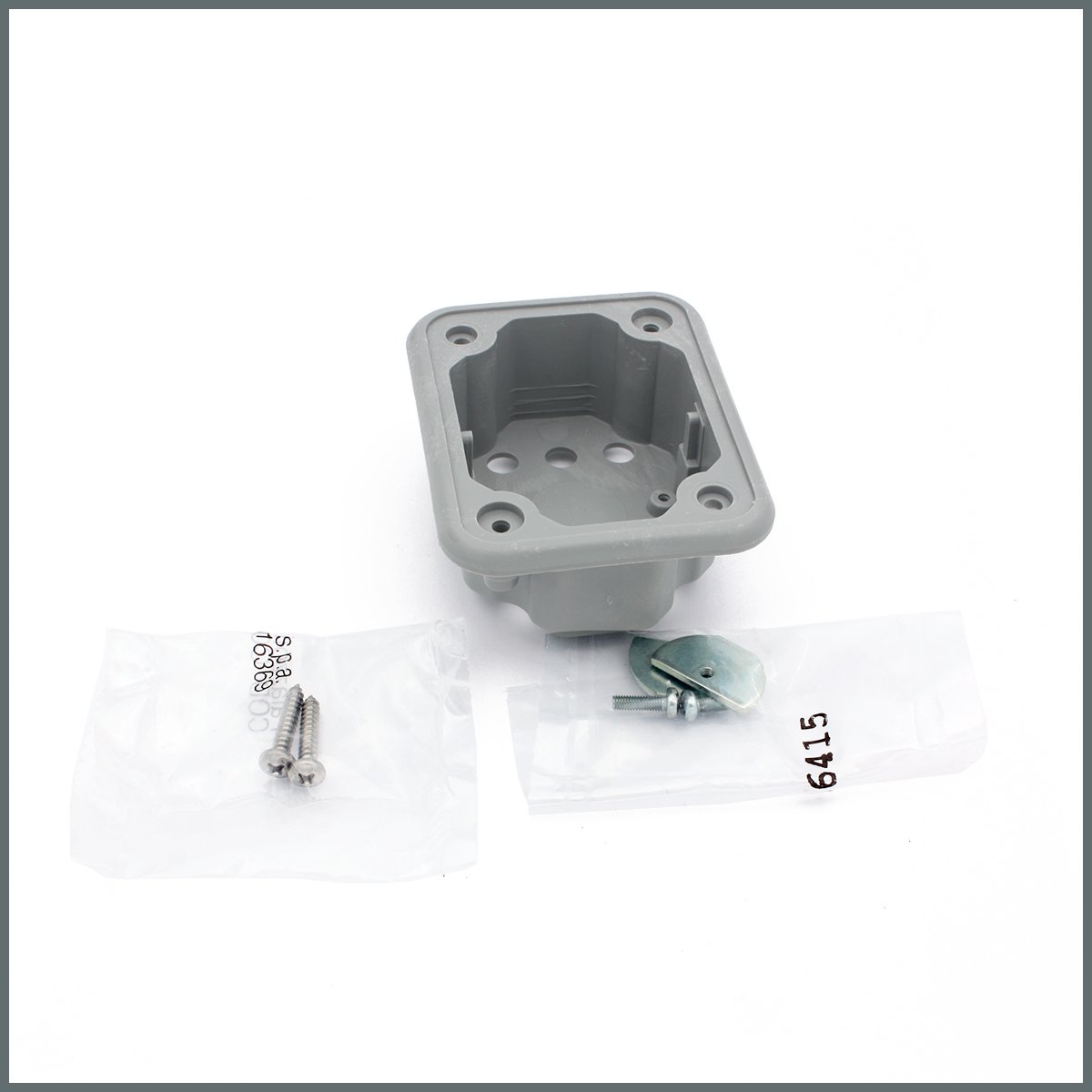 Konum GöstergeleriTAIS MIGNON Serisi Alt Kutu Zemine Gömme Montaj 62x80 mm. 