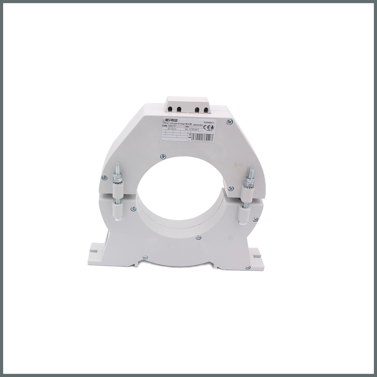 Konum GöstergeleriToroid Akım Trafosu (Yuvarlak) Ayrılabilir Tip / İç Çap:110mm.