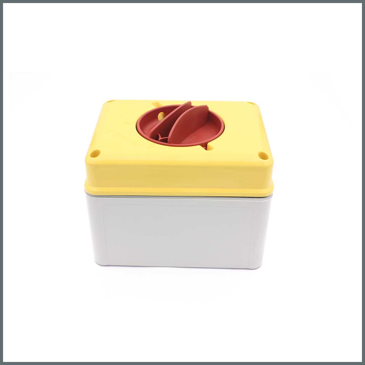 Konum GöstergeleriWALL-MOUNTING EMERGENCY ISOLATOR SWITCH WITH RED H 