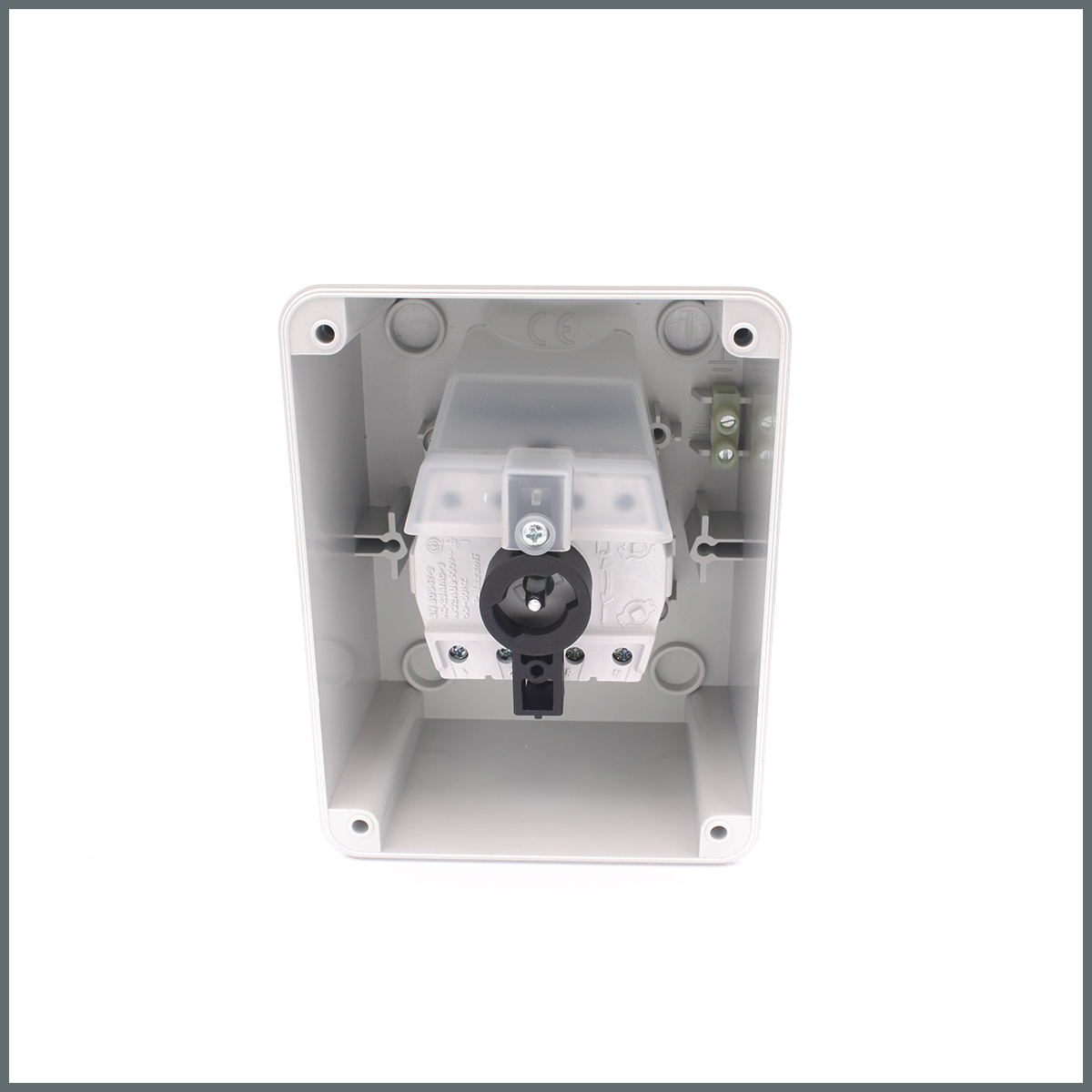 Konum GöstergeleriWALL-MOUNTING EMERGENCY ISOLATOR SWITCH WITH RED H 