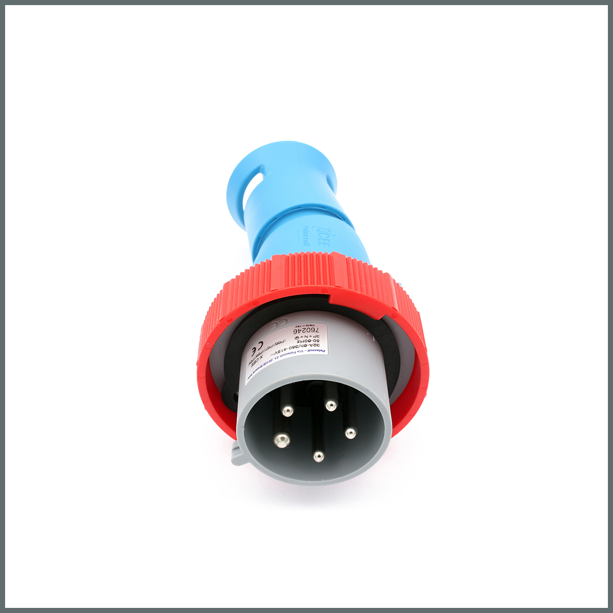 Konum GöstergeleriX-CEE Serisi Düz Fiş 32A (IP66/67/68/69)  400V 3P+N+T h:6