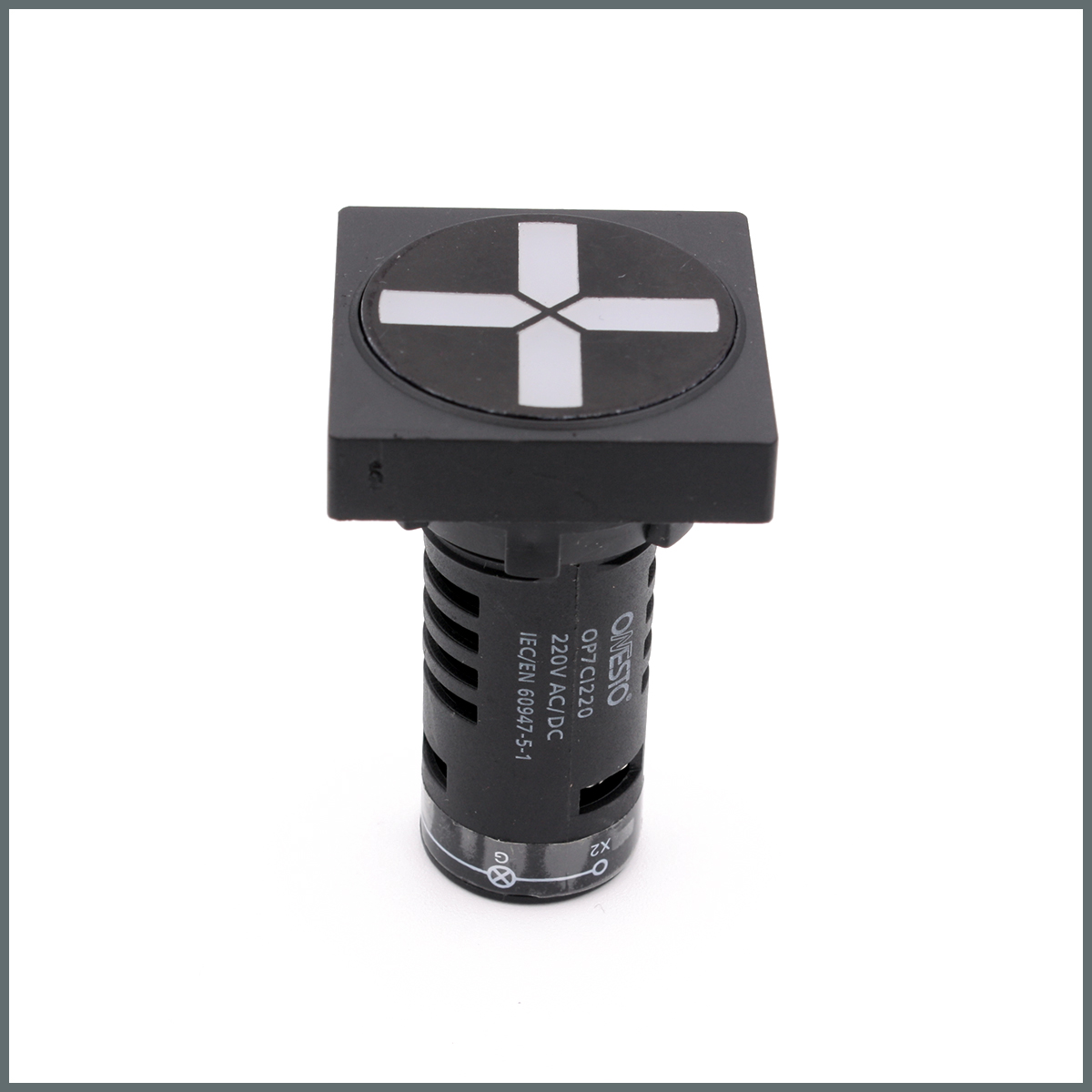 Ledli Konum Göstergesi 220VAC/DC (Kare)