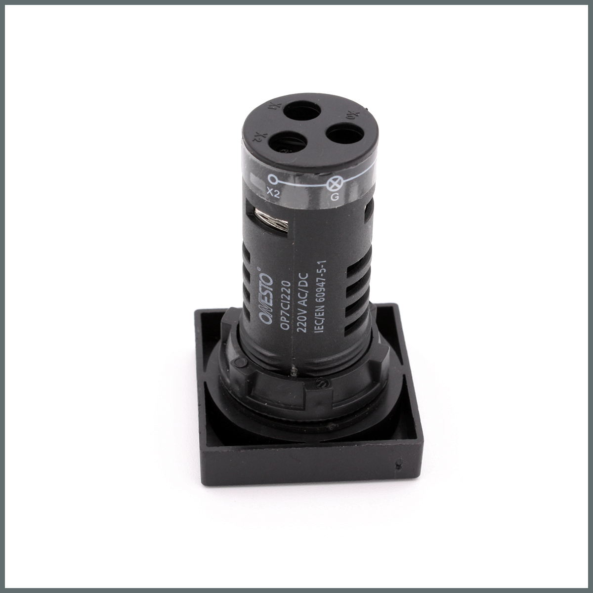 Ledli Konum Göstergesi 220VAC/DC (Kare)