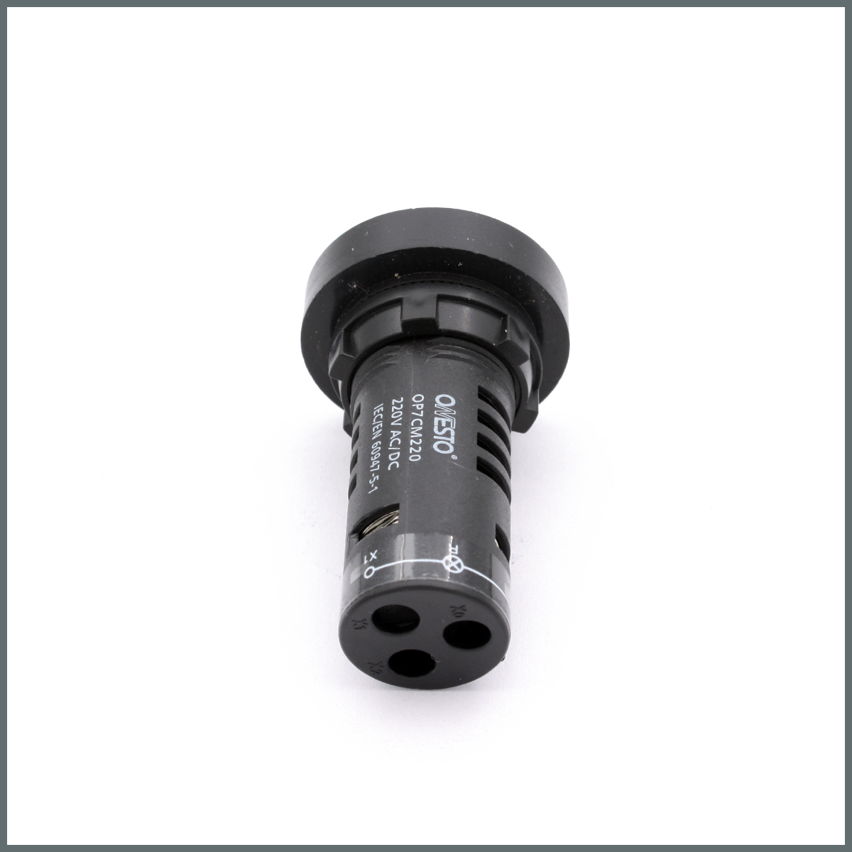 Ledli MCB Göstergesi 220VAC/DC (Yuvarlak)
