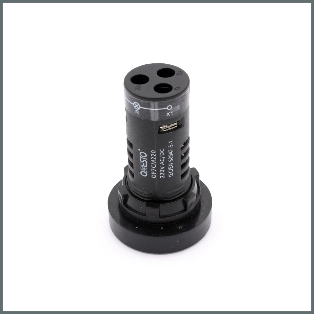 Ledli MCB Göstergesi 220VAC/DC (Yuvarlak)