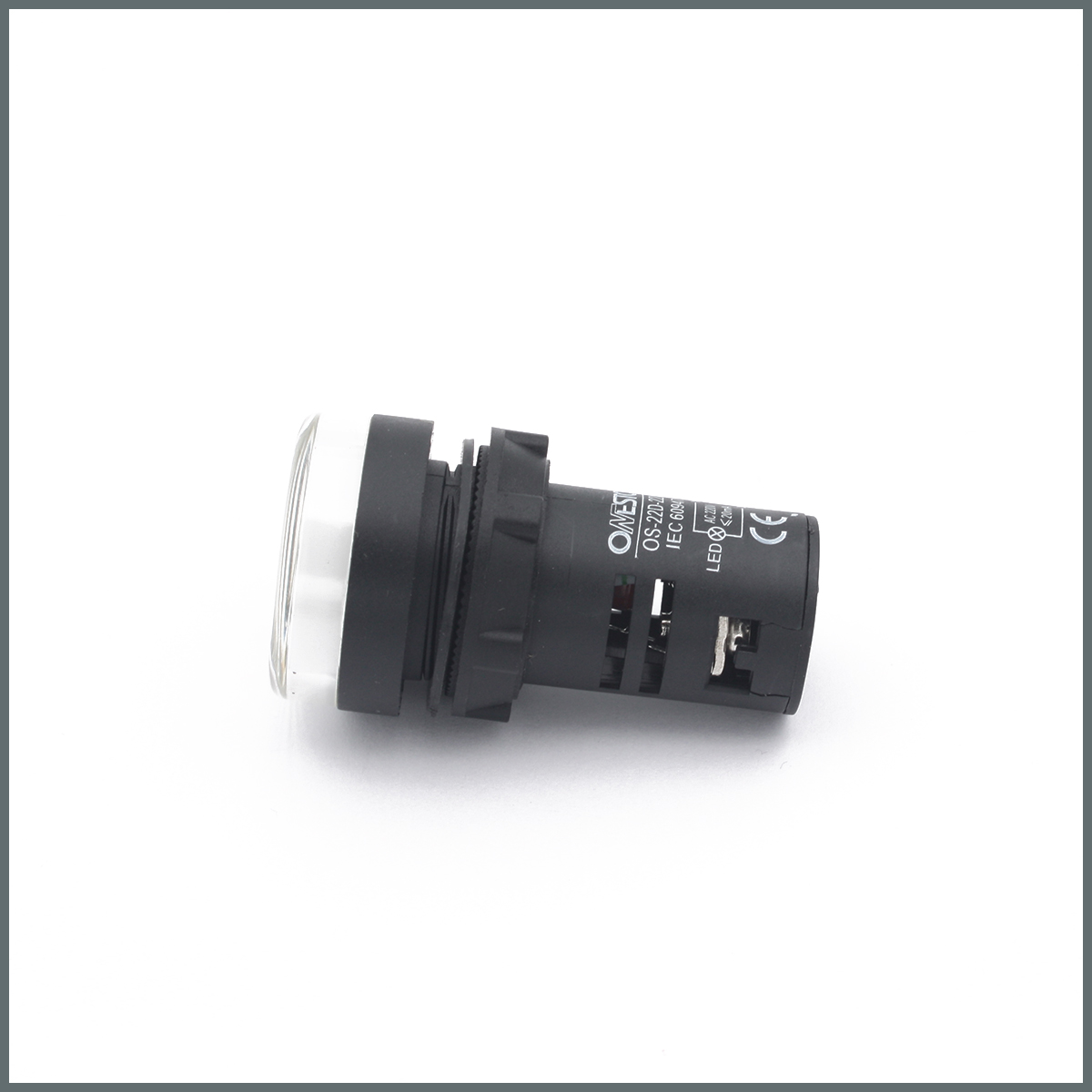 Ledli Sinyal Lambası (Beyaz)  220VAC