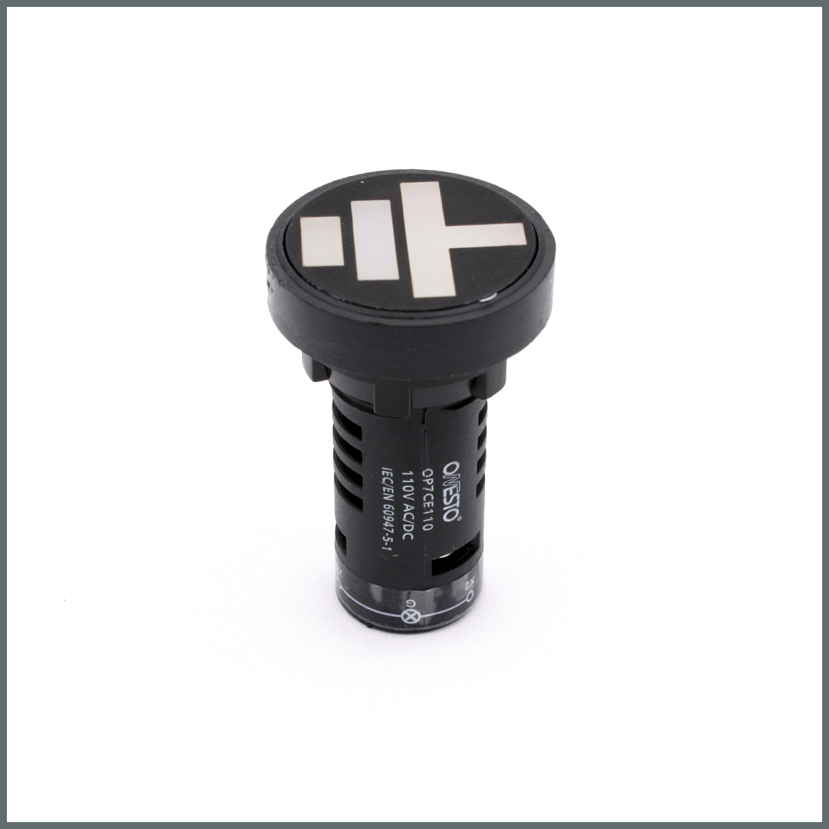 Ledli Toprak Göstergesi 110VAC/DC (Yuvarlak)