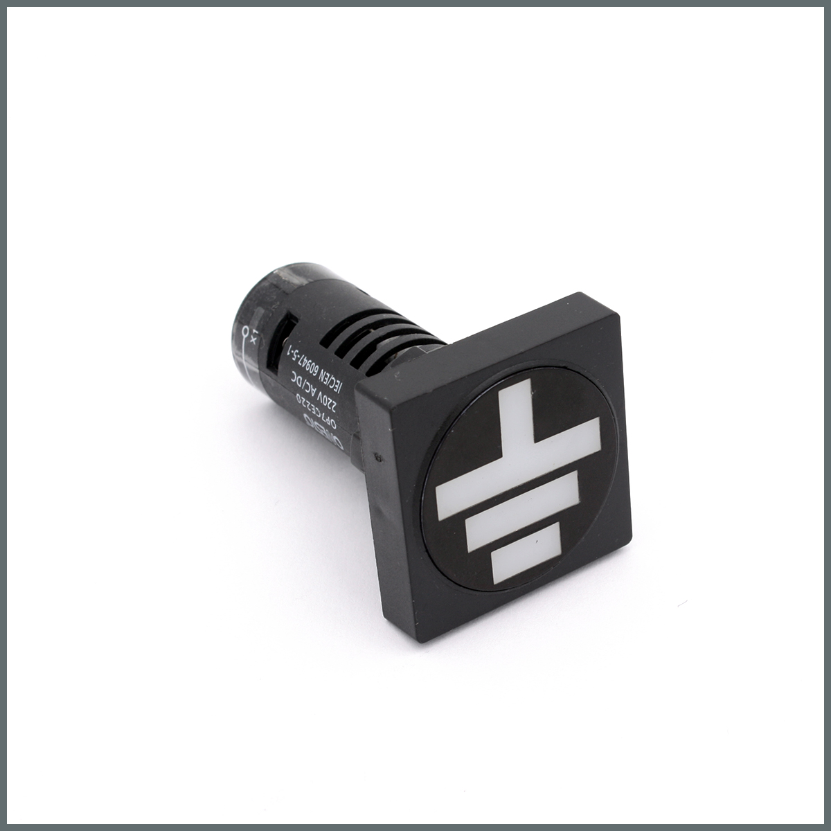 Ledli Toprak Göstergesi 220VAC/DC (Kare)