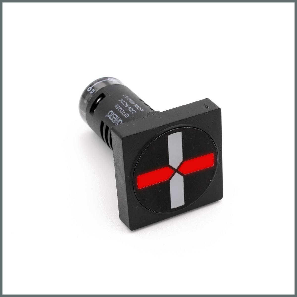 Onesto Ledli Konum Göstergesi 24VAC/DC (Kare)