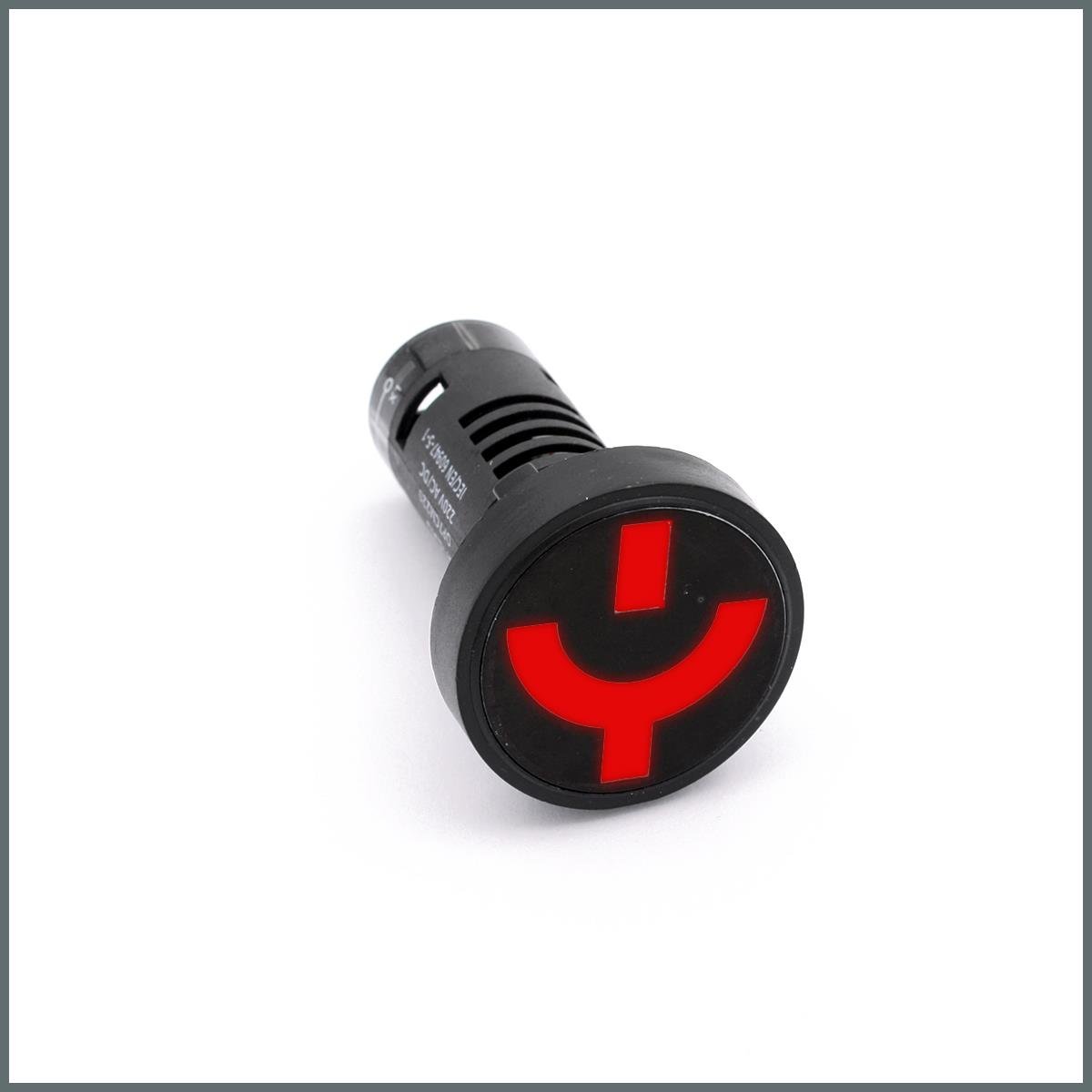 Onesto Ledli MCB Göstergesi 220VAC/DC (Yuvarlak)