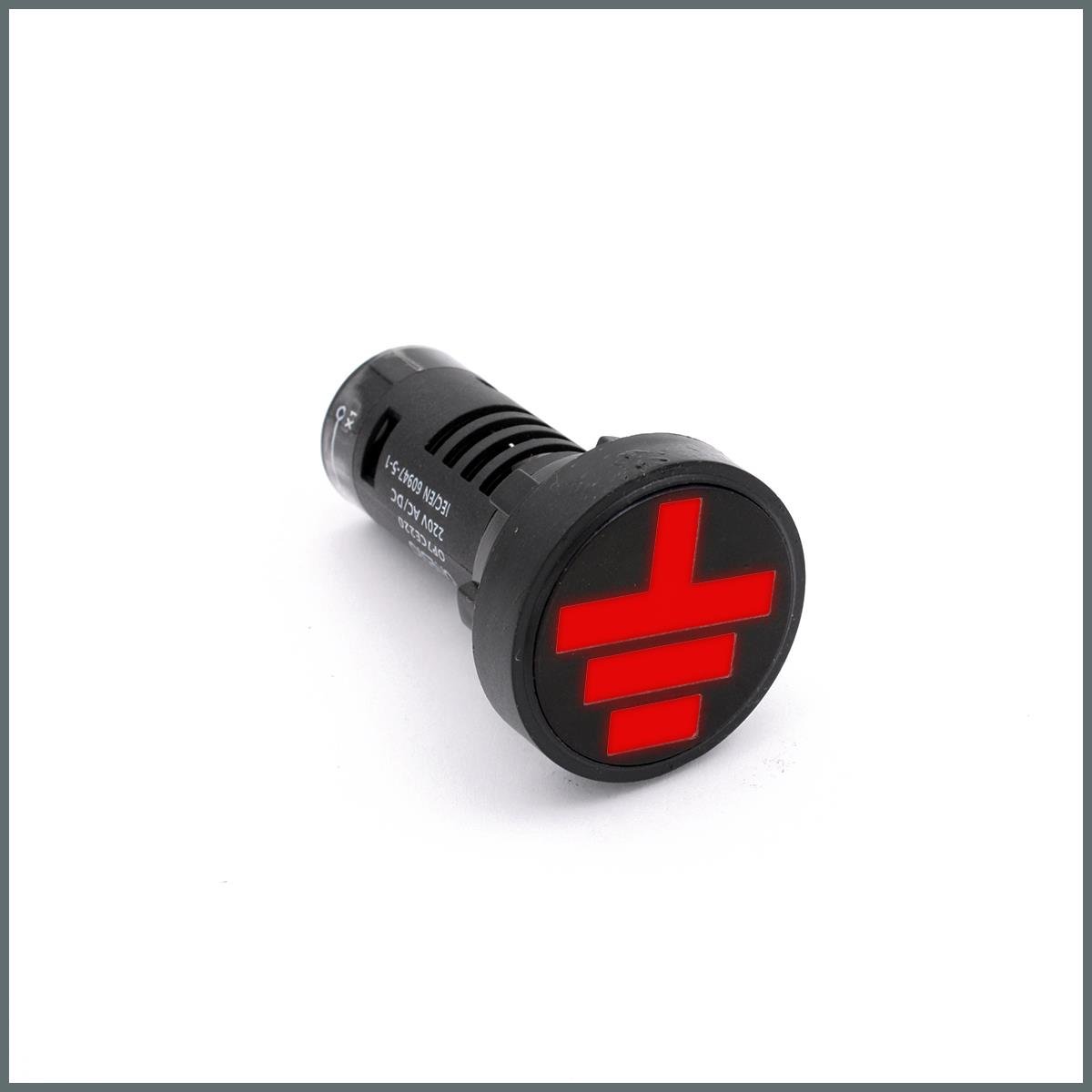 Onesto Ledli Toprak Göstergesi 110VAC/DC (Yuvarlak)