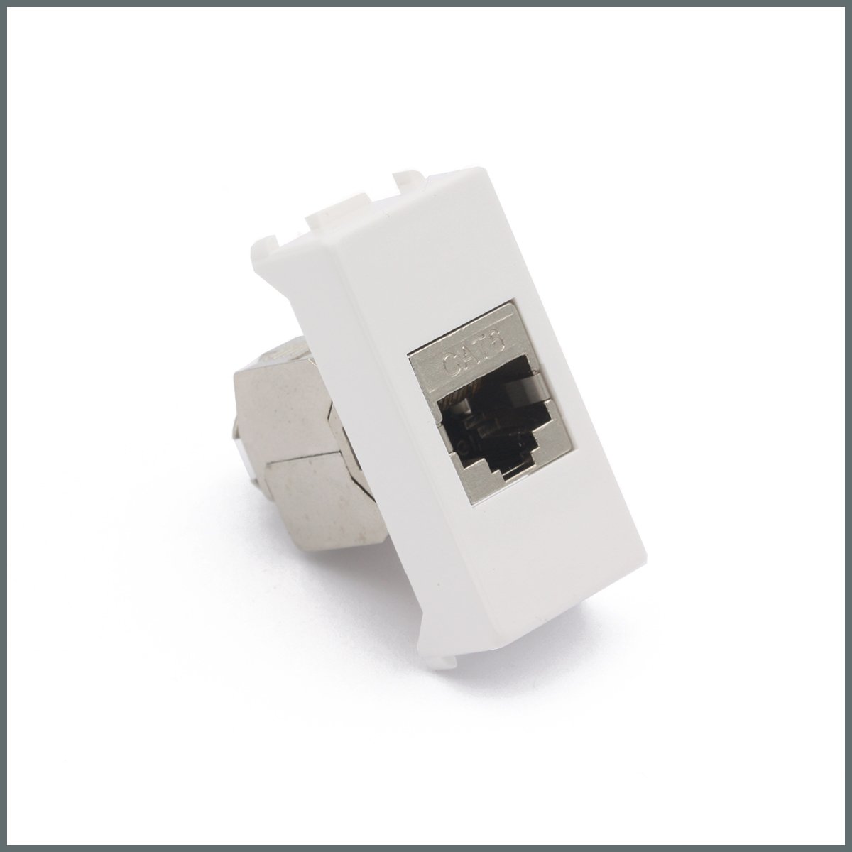 OnestodomoTER Serisi RJ45 Prizi  CAT 6 FTP 1 Modül