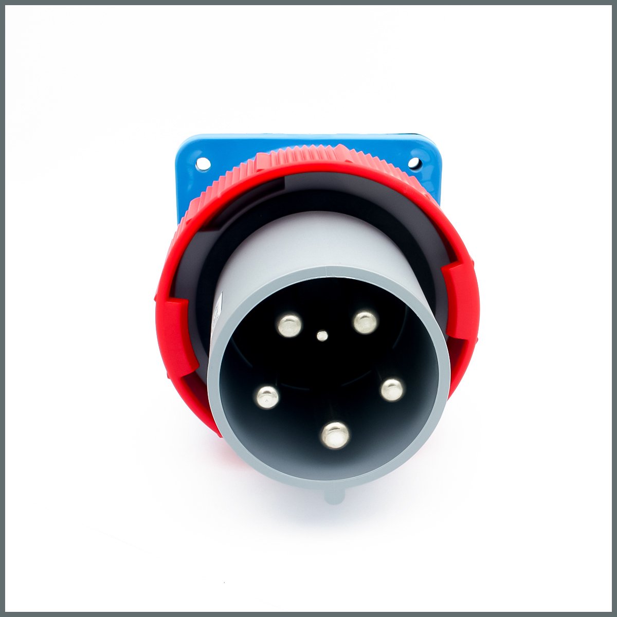 Palazzoli Ağır Hizmet Cee Norm Düz Fiş 125A  400V 3P+N+T h:6 IP(66/67/68/69)