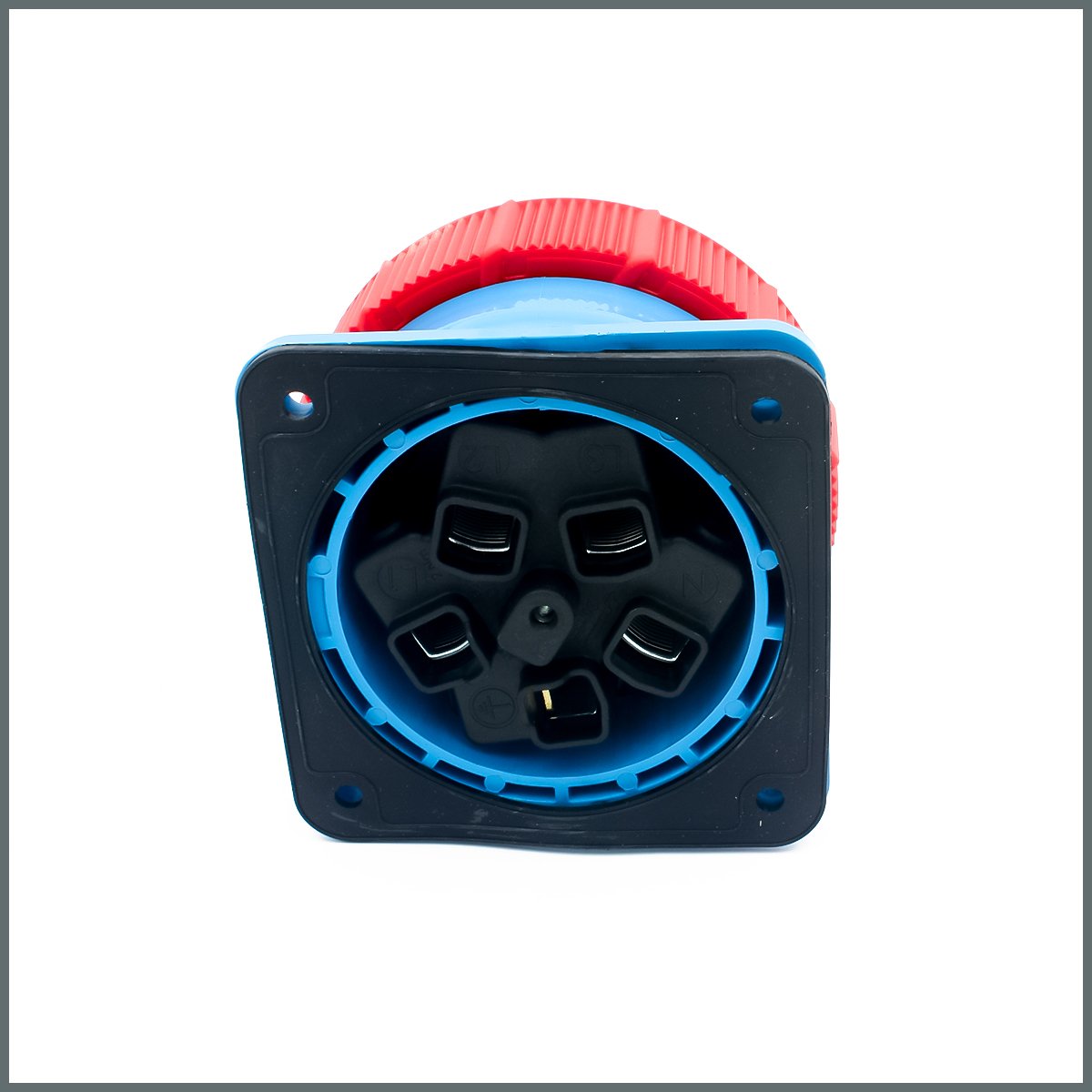 Palazzoli Ağır Hizmet Cee Norm Düz Fiş 125A  400V 3P+N+T h:6 IP(66/67/68/69)