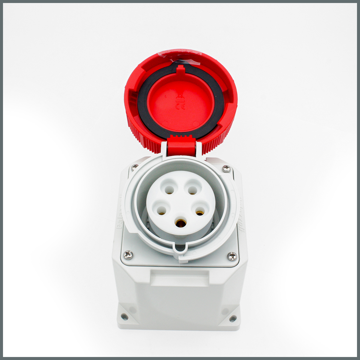 Palazzoli Ensüstriyel Sıva Üstü Priz 32A (IP66/IP67)  400V h:6 3P+N+T