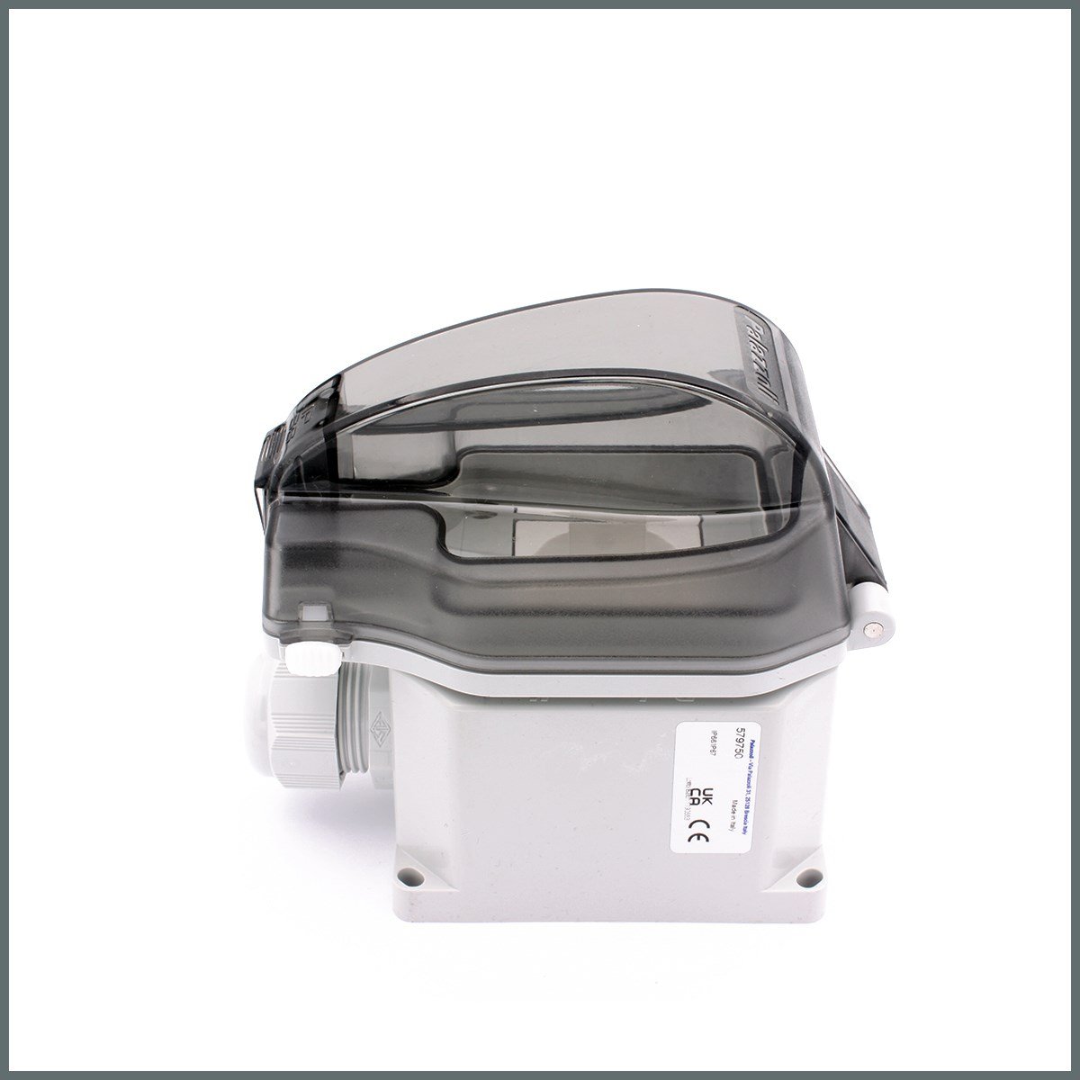 Palazzoli Su Geçirmez IP66 Sıva Üstü  Kutulu Dış Ortam Prizi (Bahçe, Garaj)