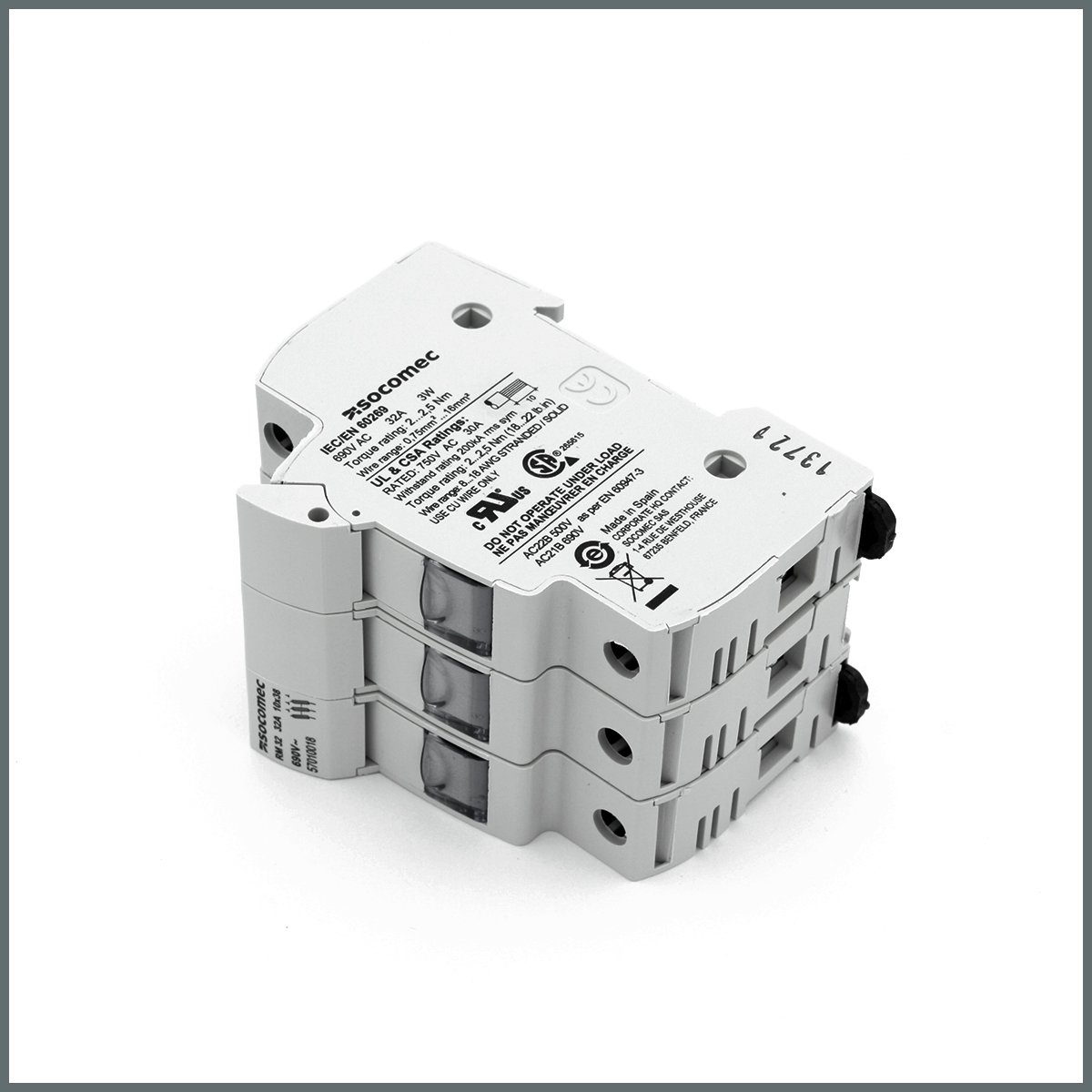 Sigorta yuvası 10x38 3K 