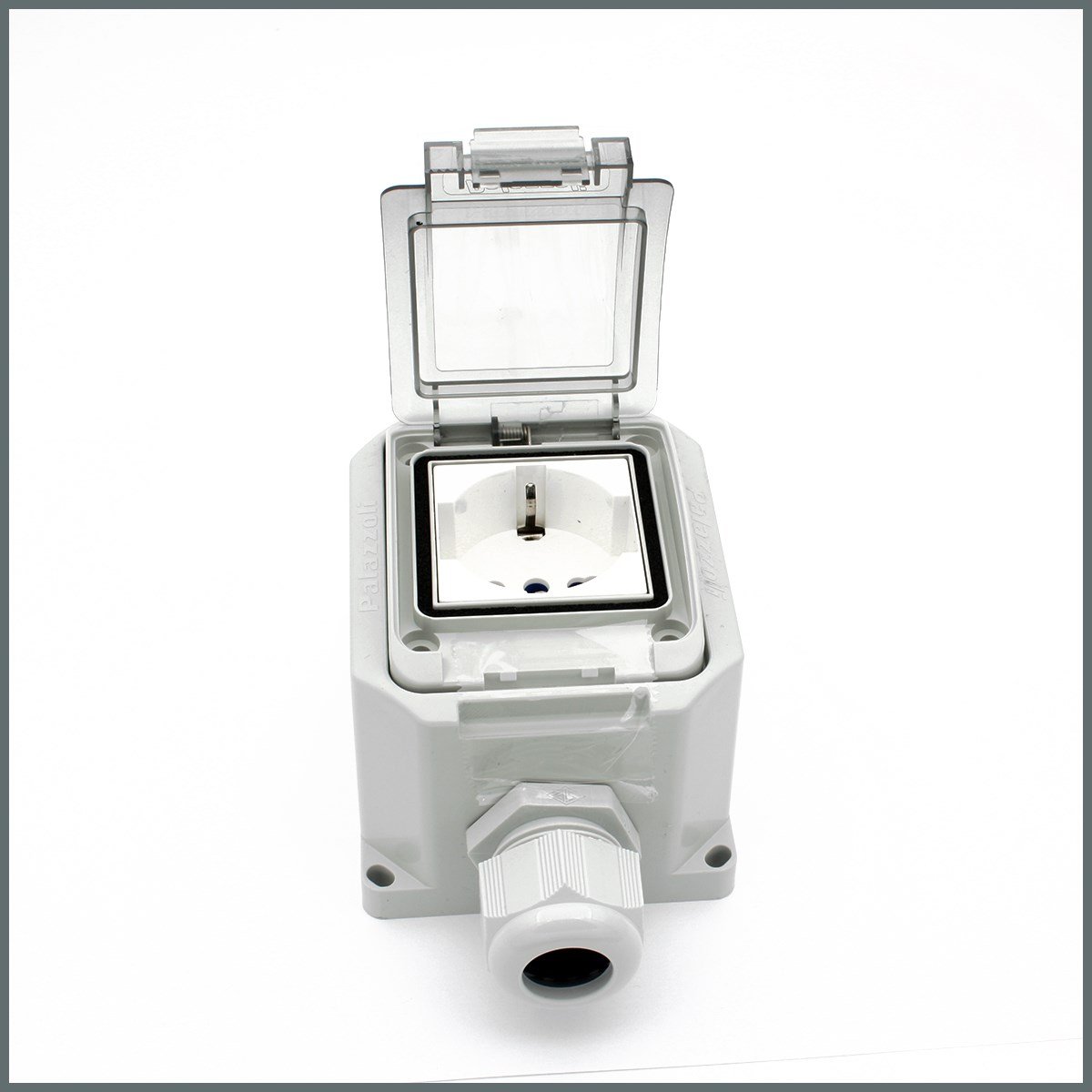 Su Geçirmez IP66 Sıva Üstü kutulu  Dış Ortam Prizi B (Bahçe,Garaj)