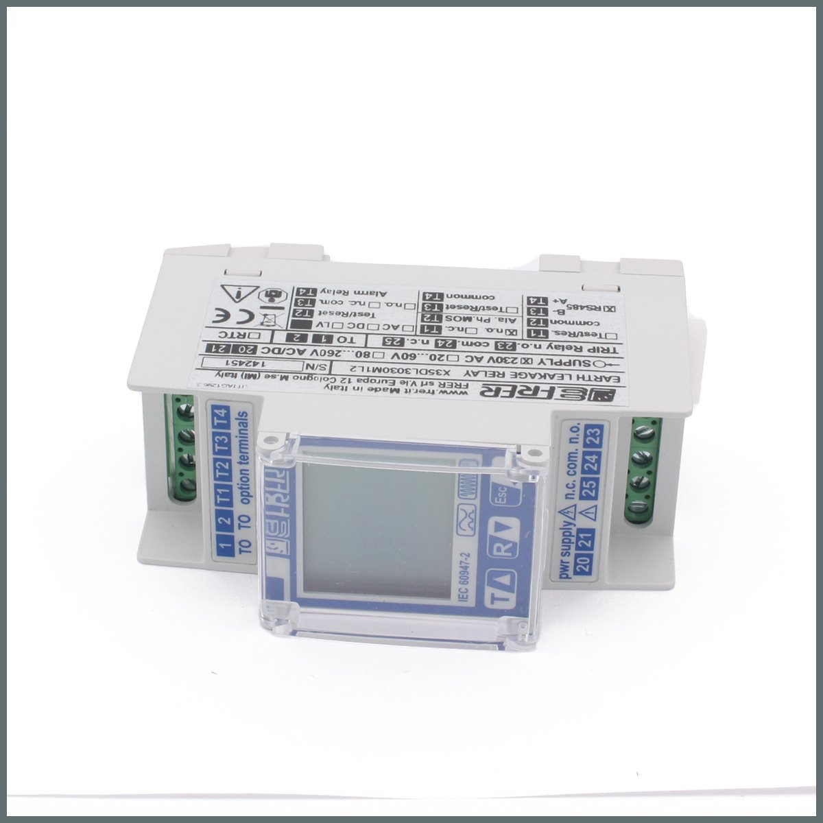 T.K.A.K.R. RS485Modbus / Photo-Mos 230VAC/30mA--30A/2Modül/Ray Tipi
