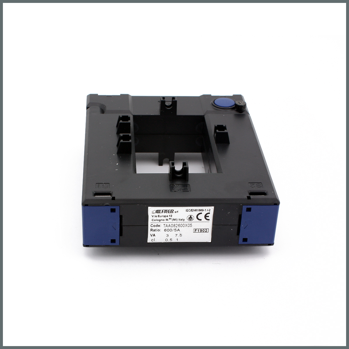 TAA082 Serisi 600/5A Ayr. Akım Tr. İç Ölçü : 50x81mm.