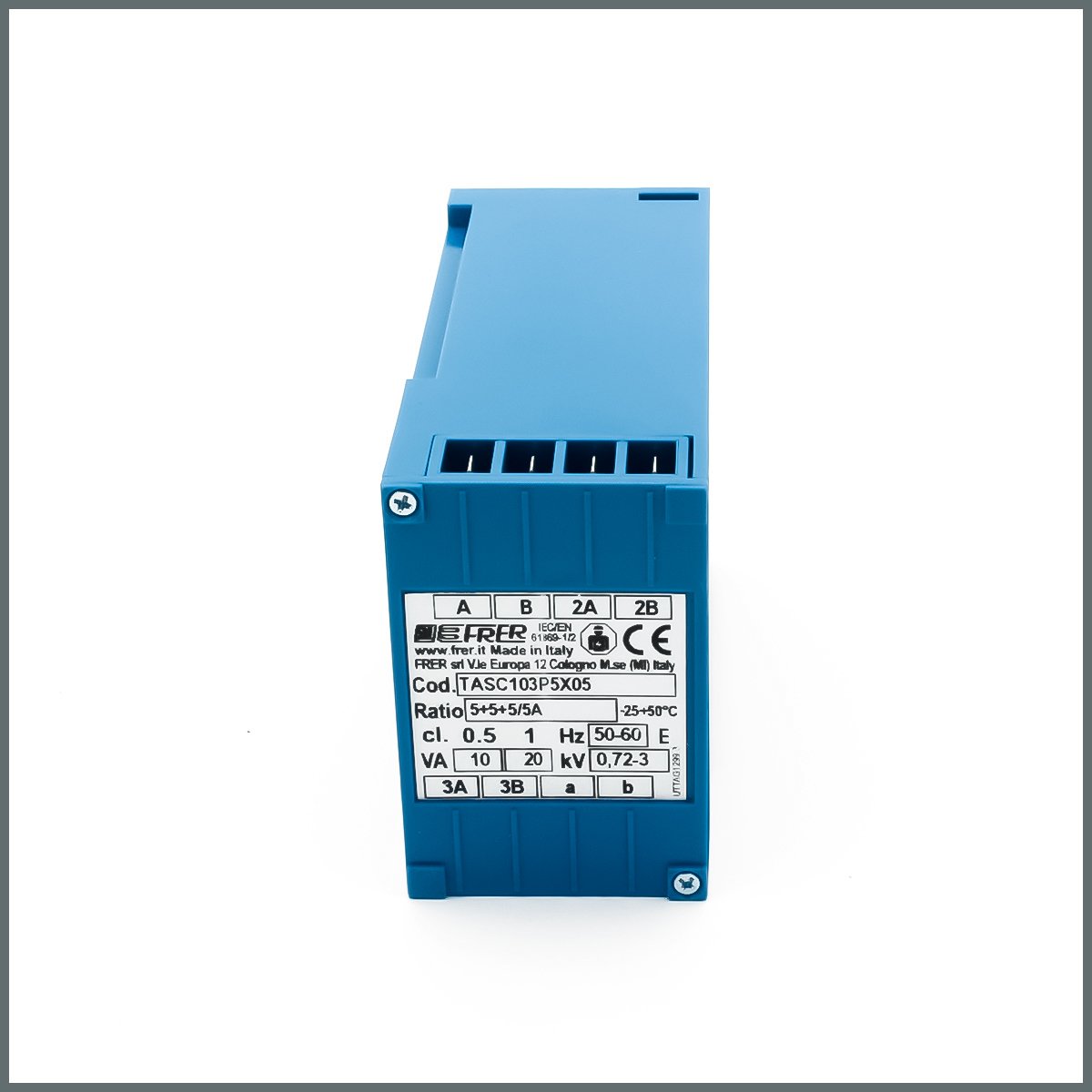 TASC10 serisi 3-girişli Toplayıcı Akım Trafosu 5+5+5/5A cl.0,5 (10VA)