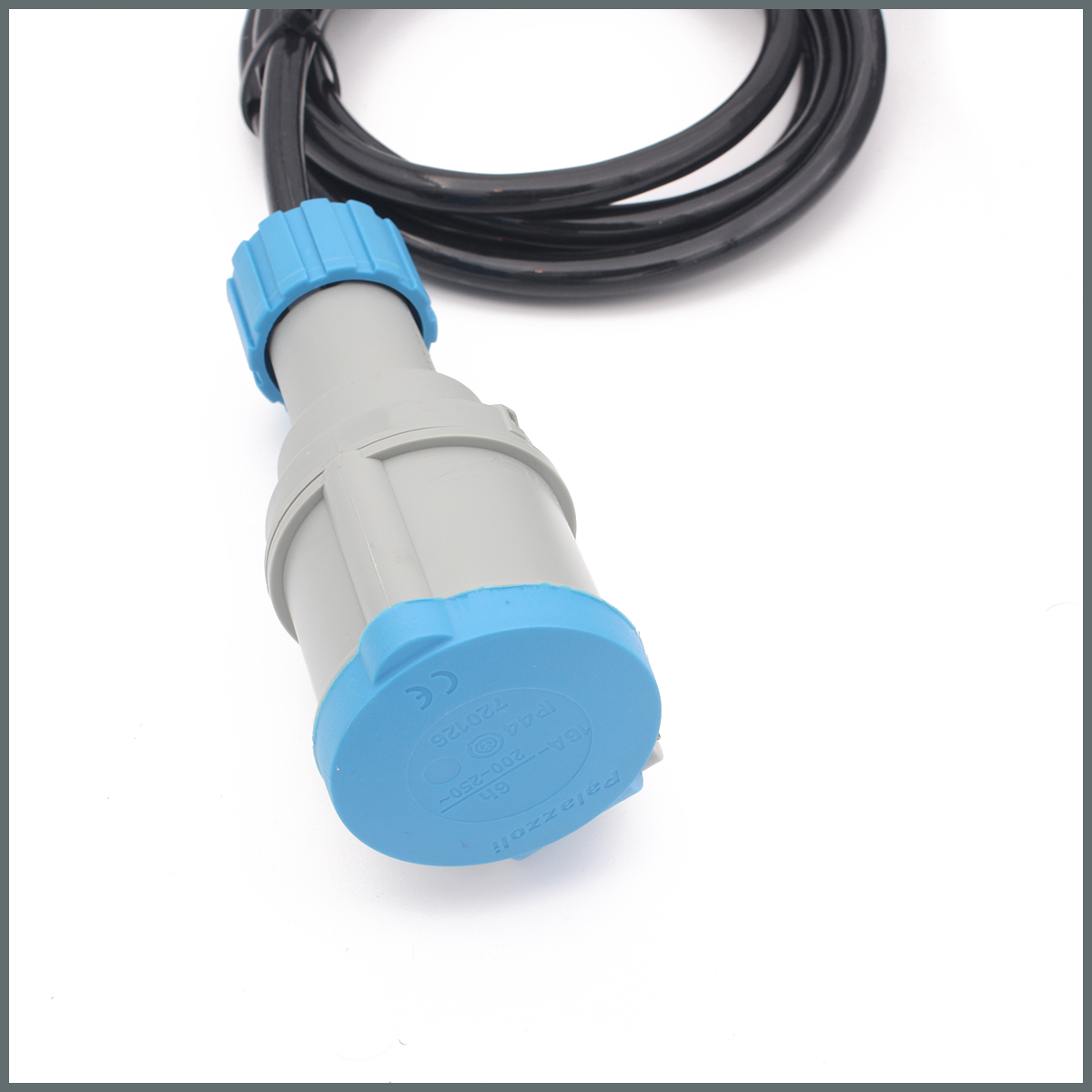 Tekne ve Karavan Besleme öncesi Ara Priz 2'li IP66 1m. PUR Kablolu