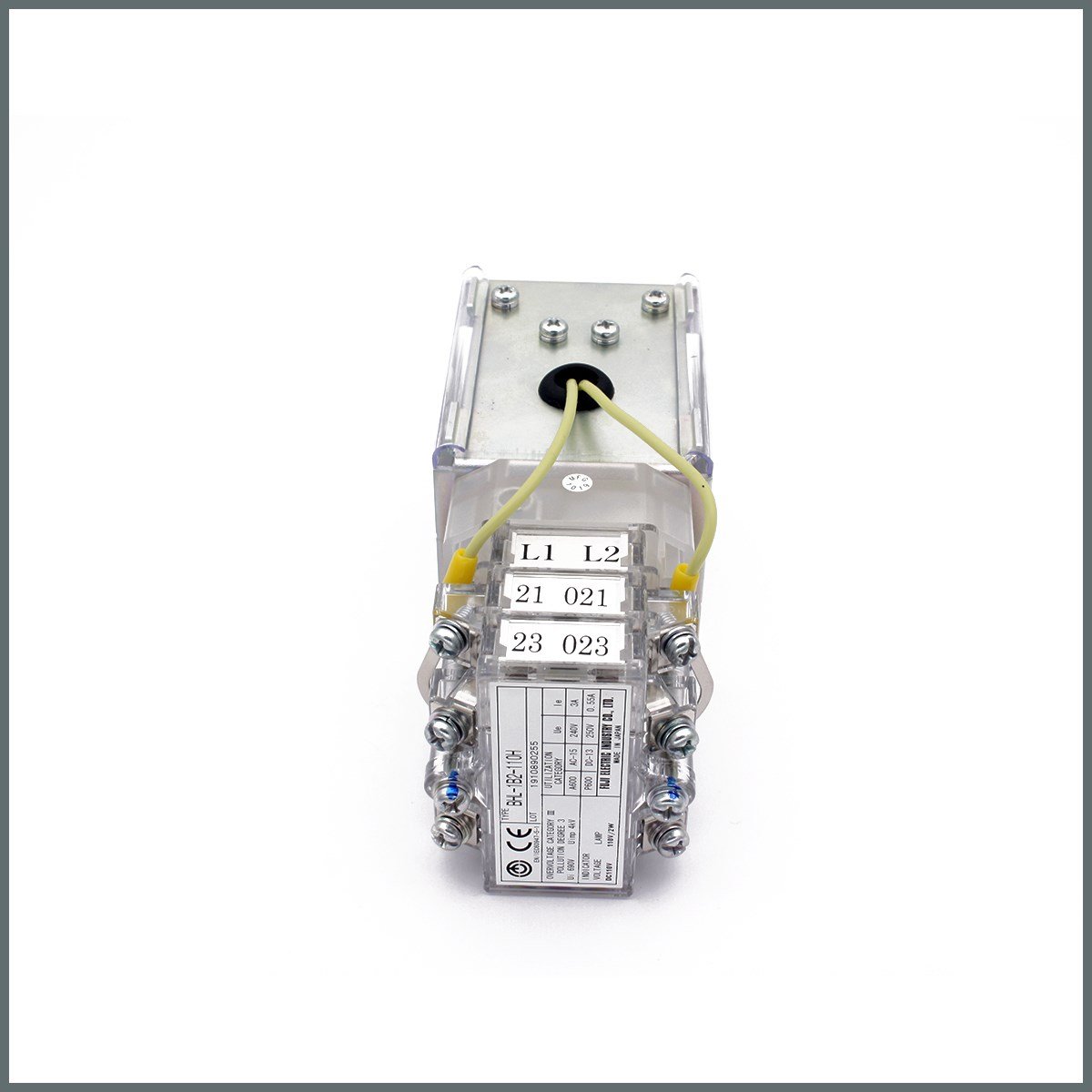 Toprak Bıçağı A.Fuji 110V DC T. B. Ayırıcı Anahtarı (Yuvarlak Flanş)  BHL-1B2-238-110H-W-Z-B (L54-Z02E)