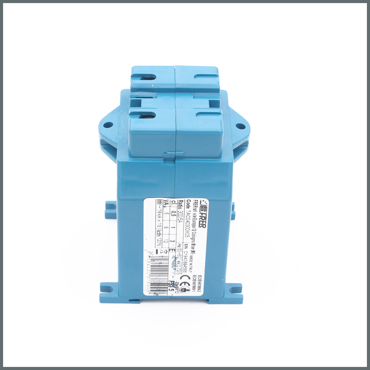 TRASF.CORR. 40x10 300/5A 40x10 cl.0,5 (5VA)