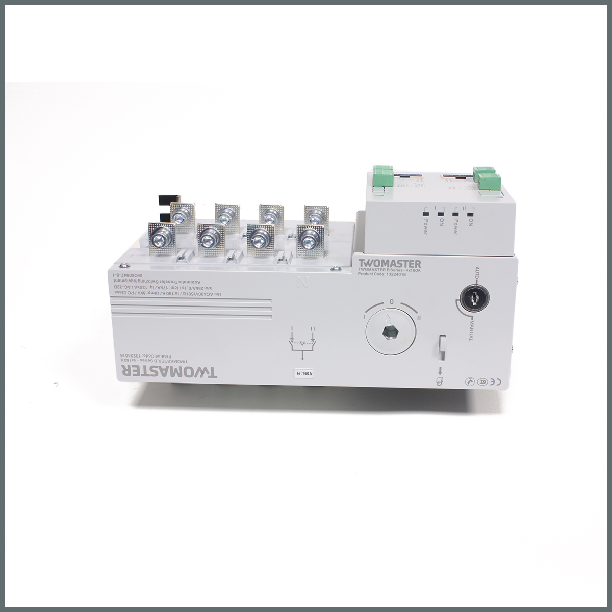 TWOMASTER-B 4x160A Otomatik Transfer Şalteri 