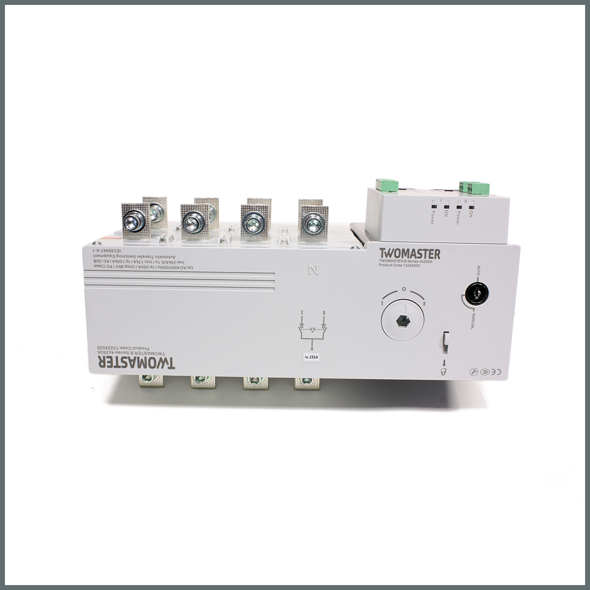 TWOMASTER-B 4x250A Otomatik Transfer Şalteri 