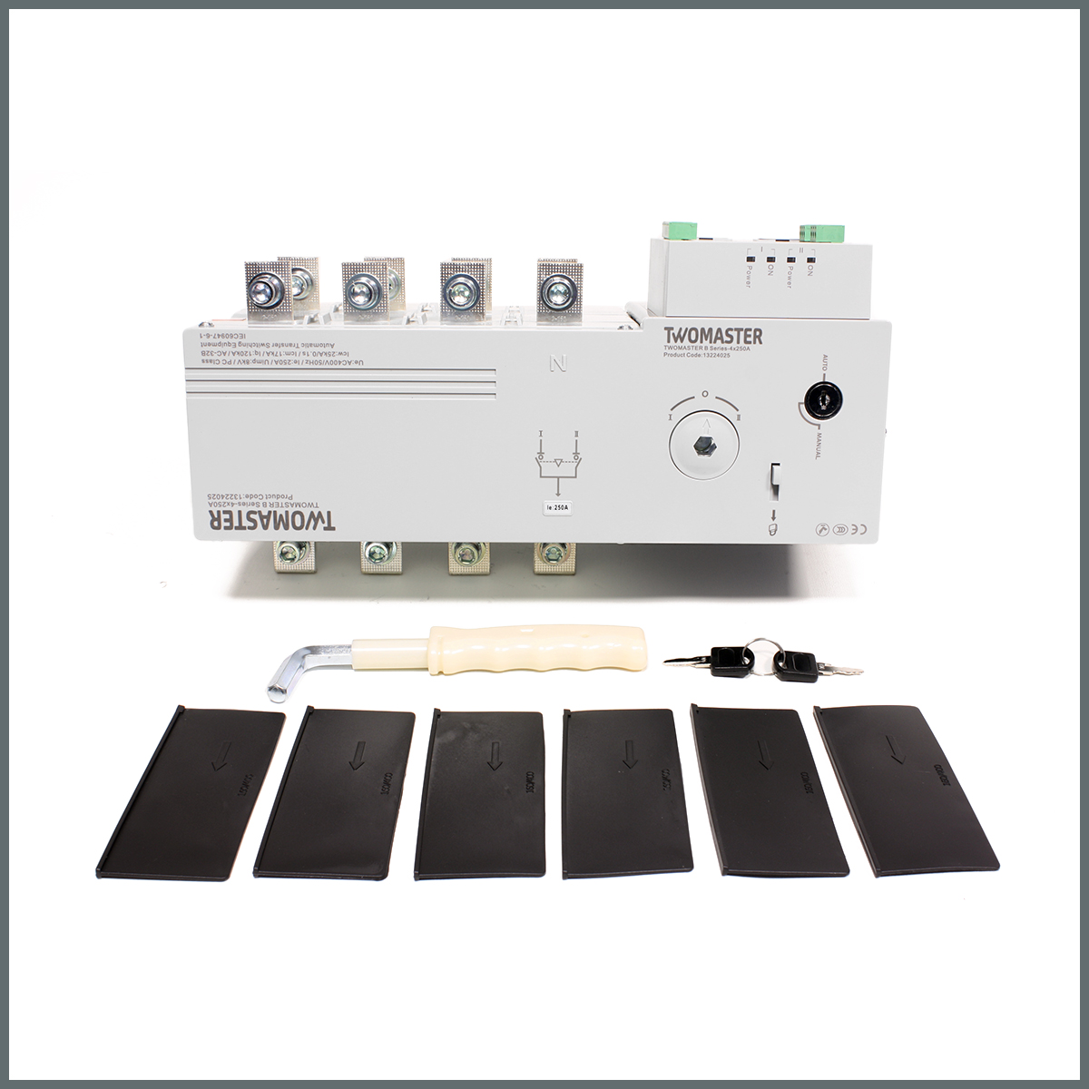 TWOMASTER-B 4x250A Otomatik Transfer Şalteri 