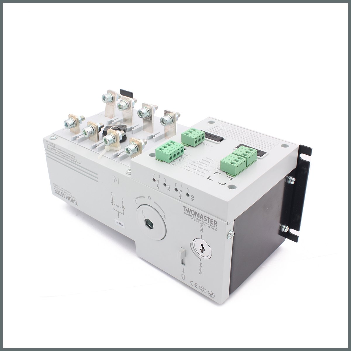 TWOMASTER-R 4x100A Motorlu Transfer Şalteri 