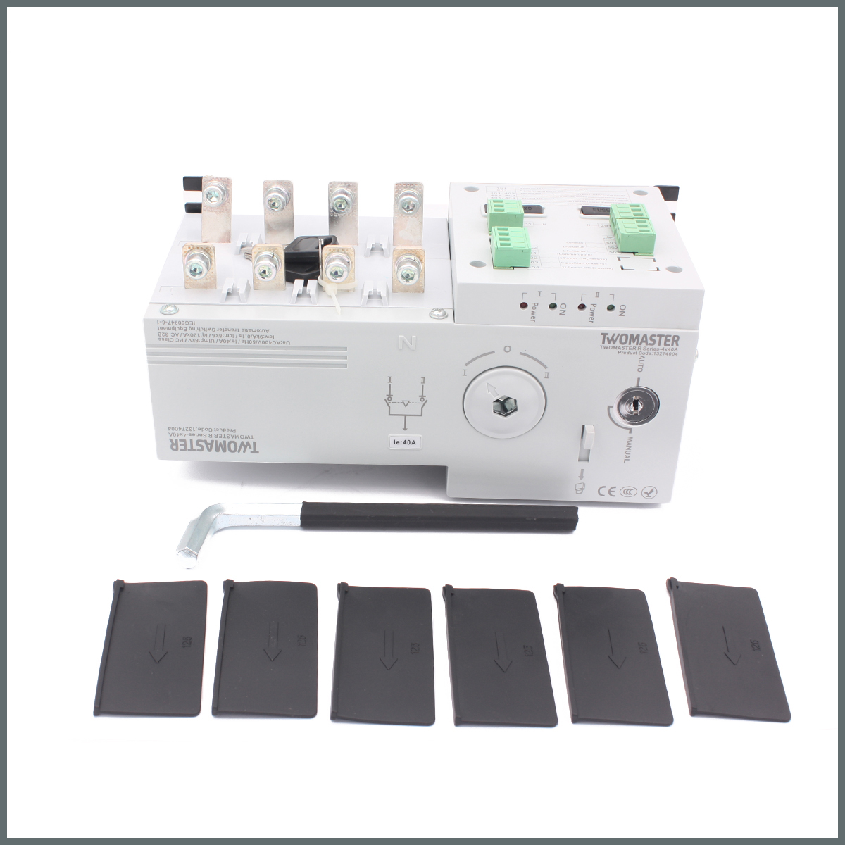 TWOMASTER-R 4x630A Motorlu Transfer Şalteri 