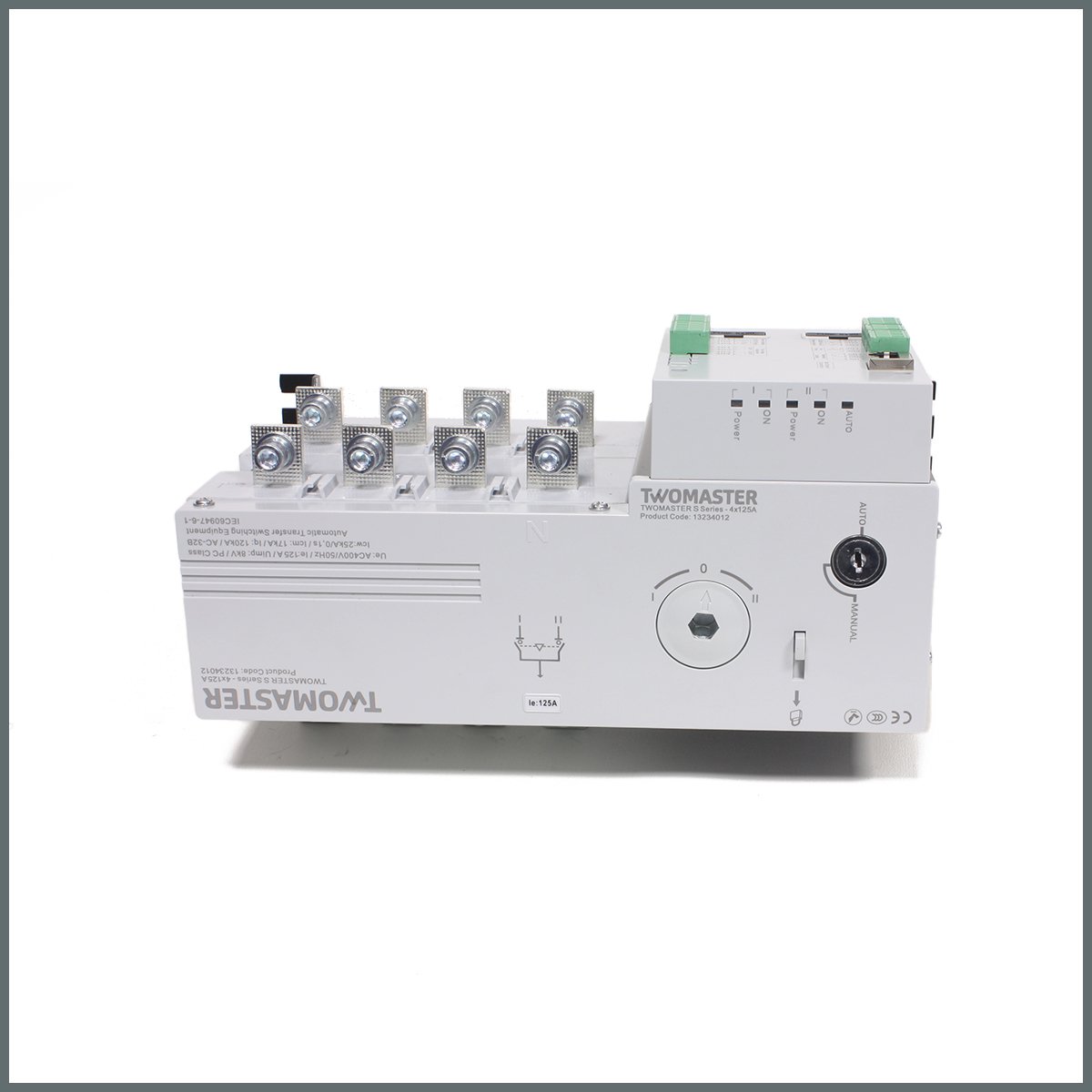 TWOMASTER-S 4x100A Otomatik Transfer Şalteri 