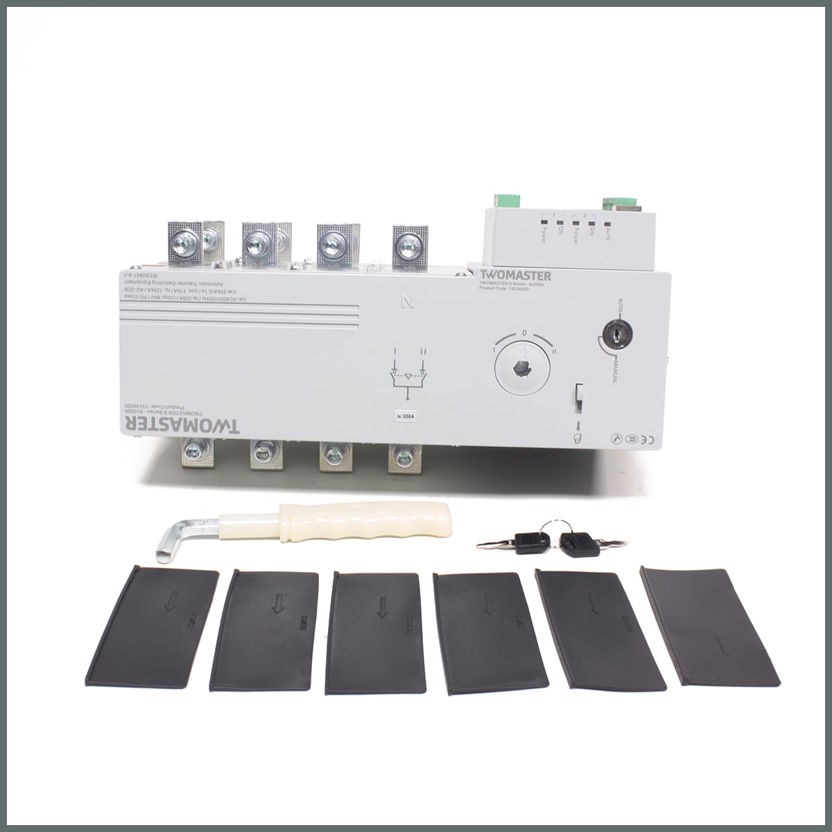 TWOMASTER-S 4x200A Otomatik Transfer Şalteri 