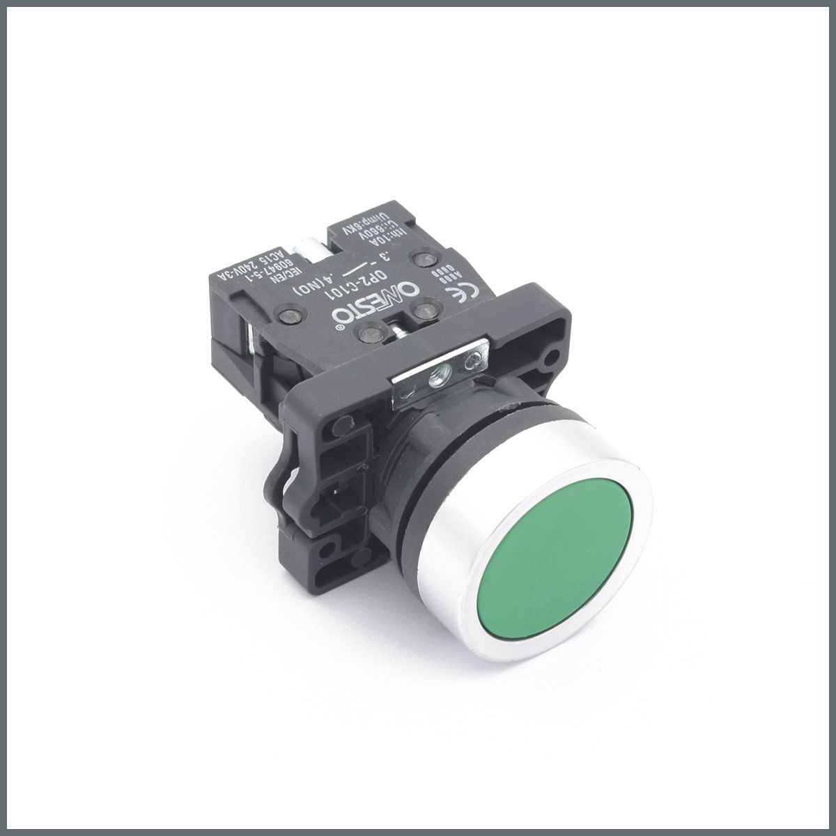 Yay Dönüşlü OP5 Pushbuton (Yeşil) NA (IP64) 