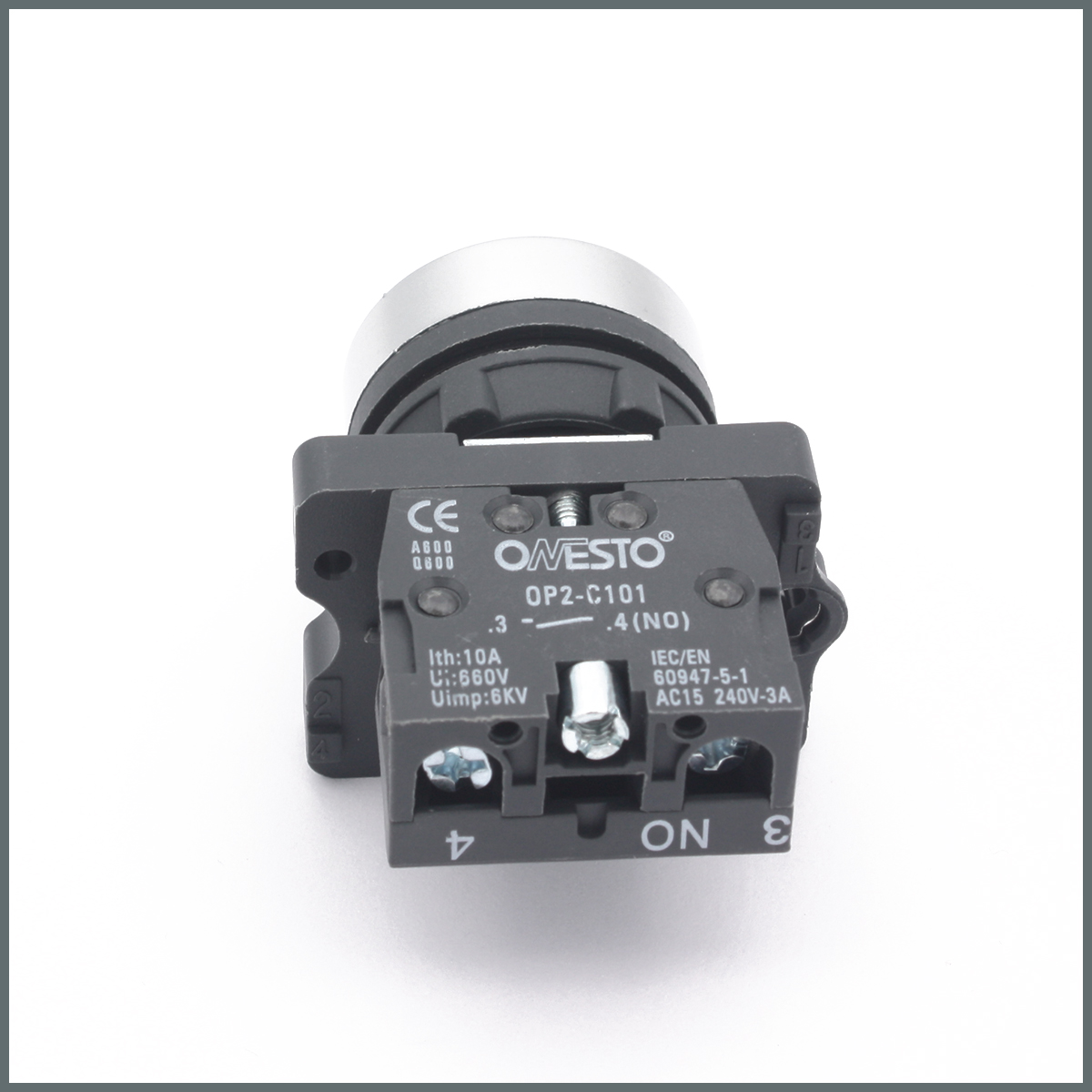 Yay Dönüşlü OP5 Pushbuton (Yeşil) NA (IP64) 