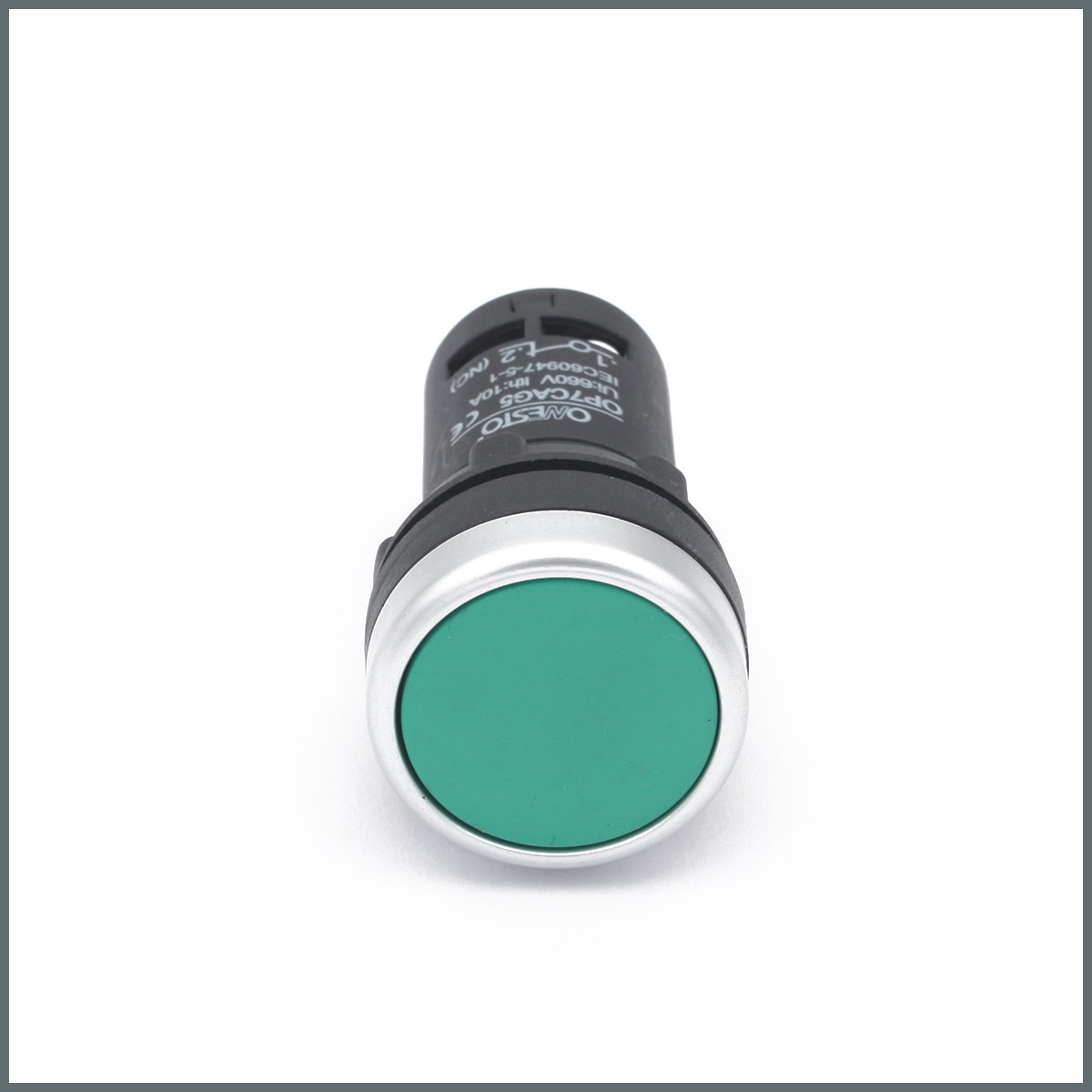 Yay Dönüşlü Pushbuton (Yeşil) NA+NK