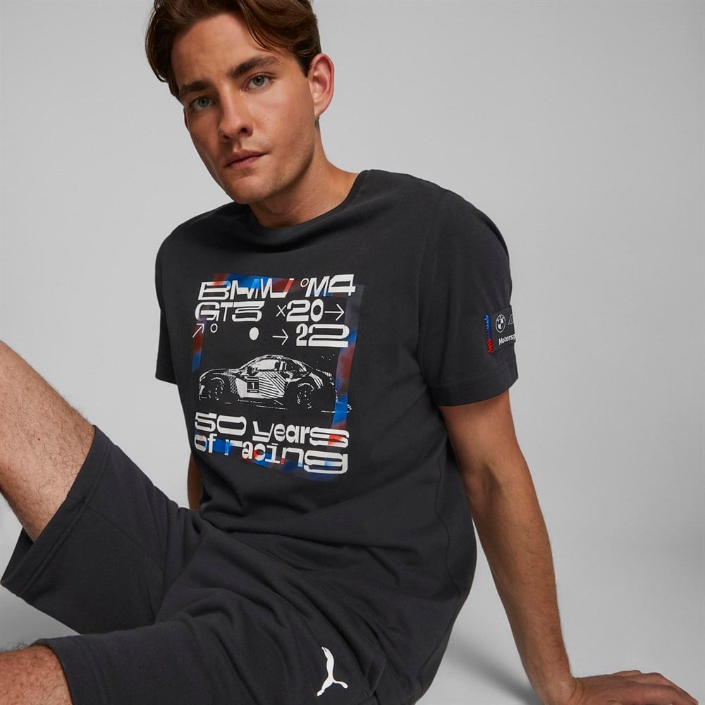 BMW M Motorsport Statement Car Graphic T-Shirt Puma