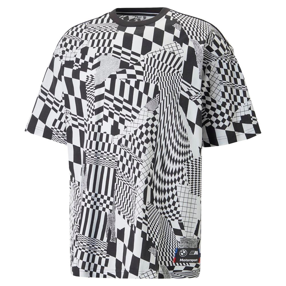 BMW MMS Statement AOP Tee rlxd PUMA White